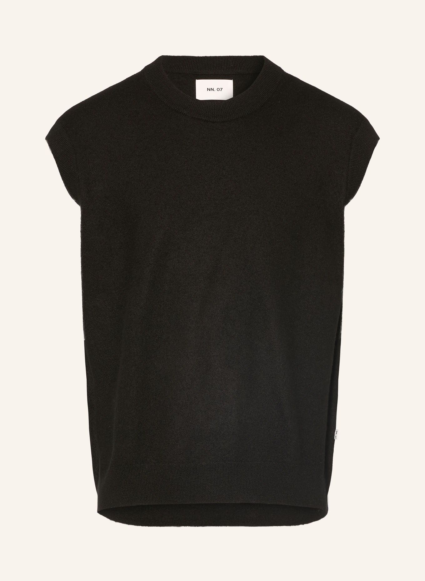 NN.07 JESPER Sweater vest: BLACK