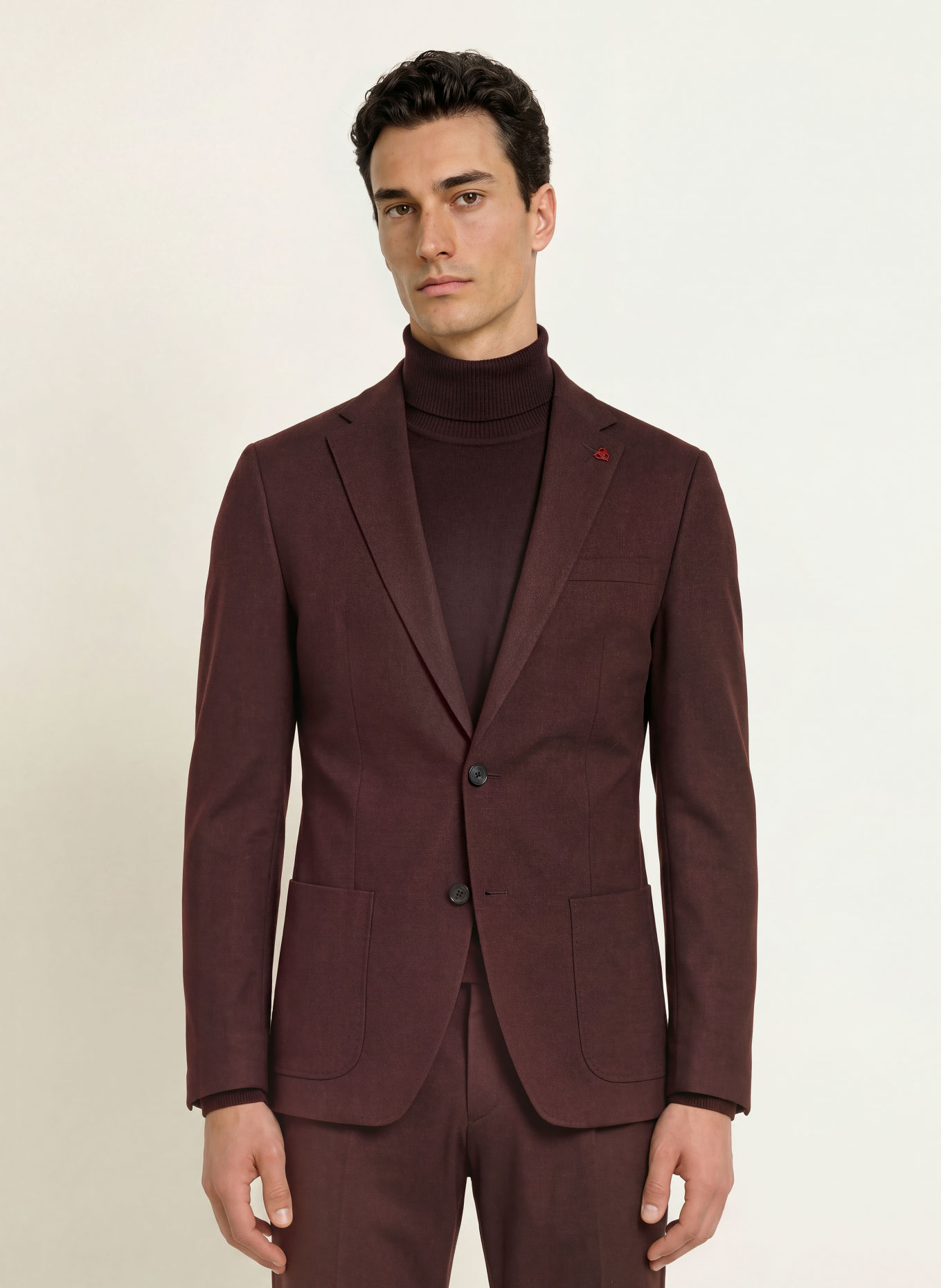 ROY ROBSON Anzugsakko Slim Fit: A601 DARK RED