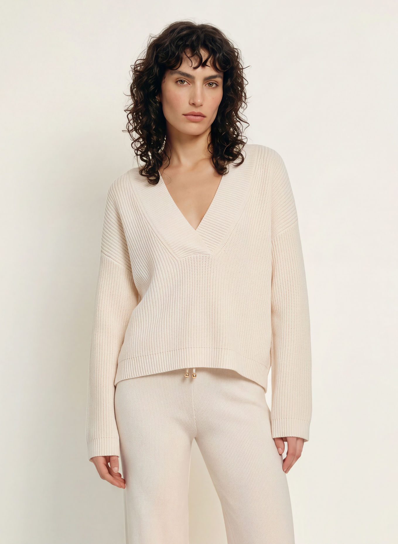 LEZU Pullover WILMA: CREME