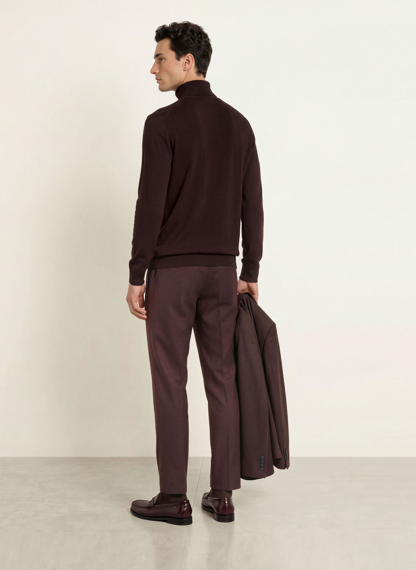 ROY ROBSON Anzughose Slim Fit: A601 DARK RED
