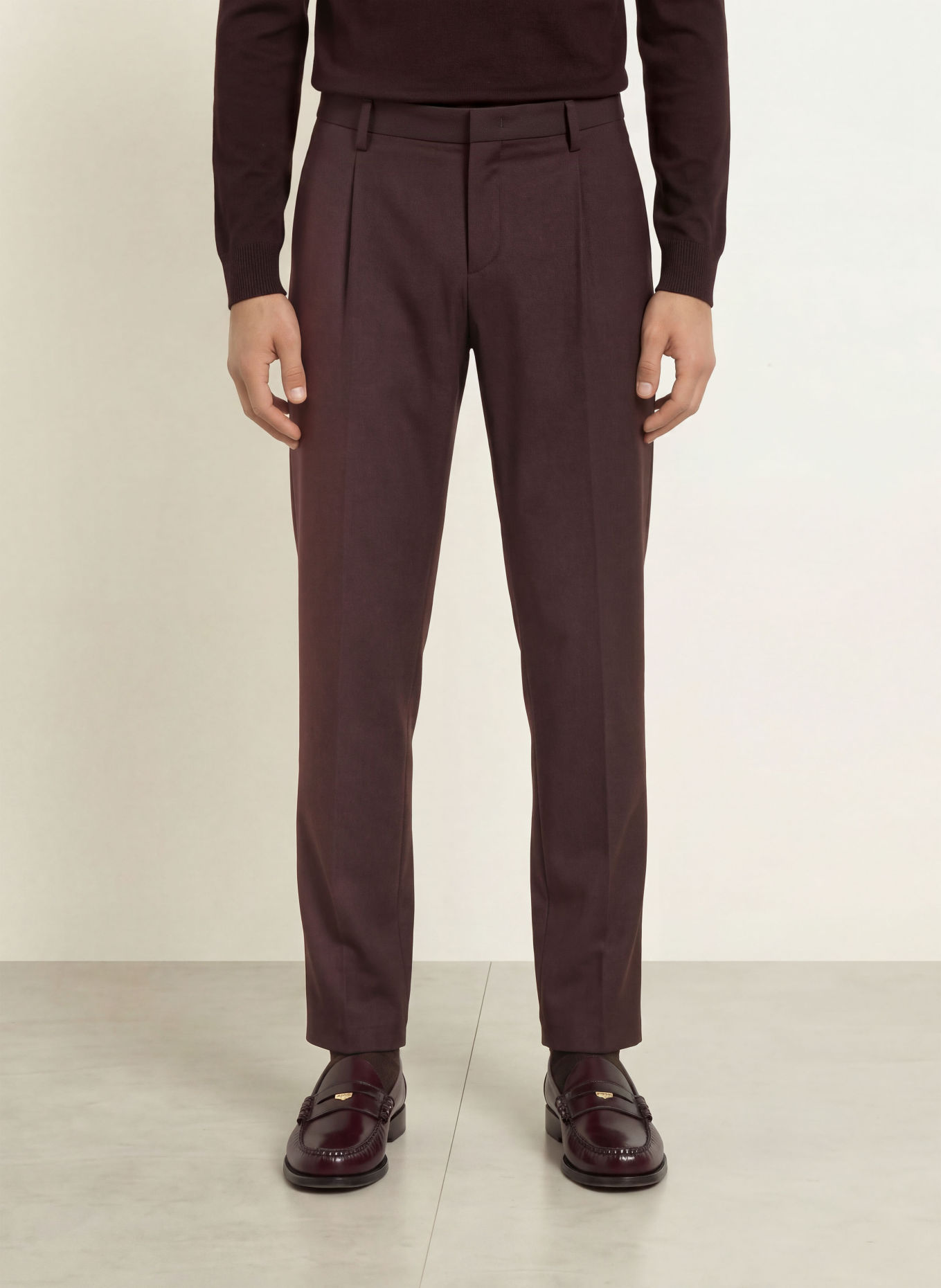 ROY ROBSON Anzughose Slim Fit: A601 DARK RED