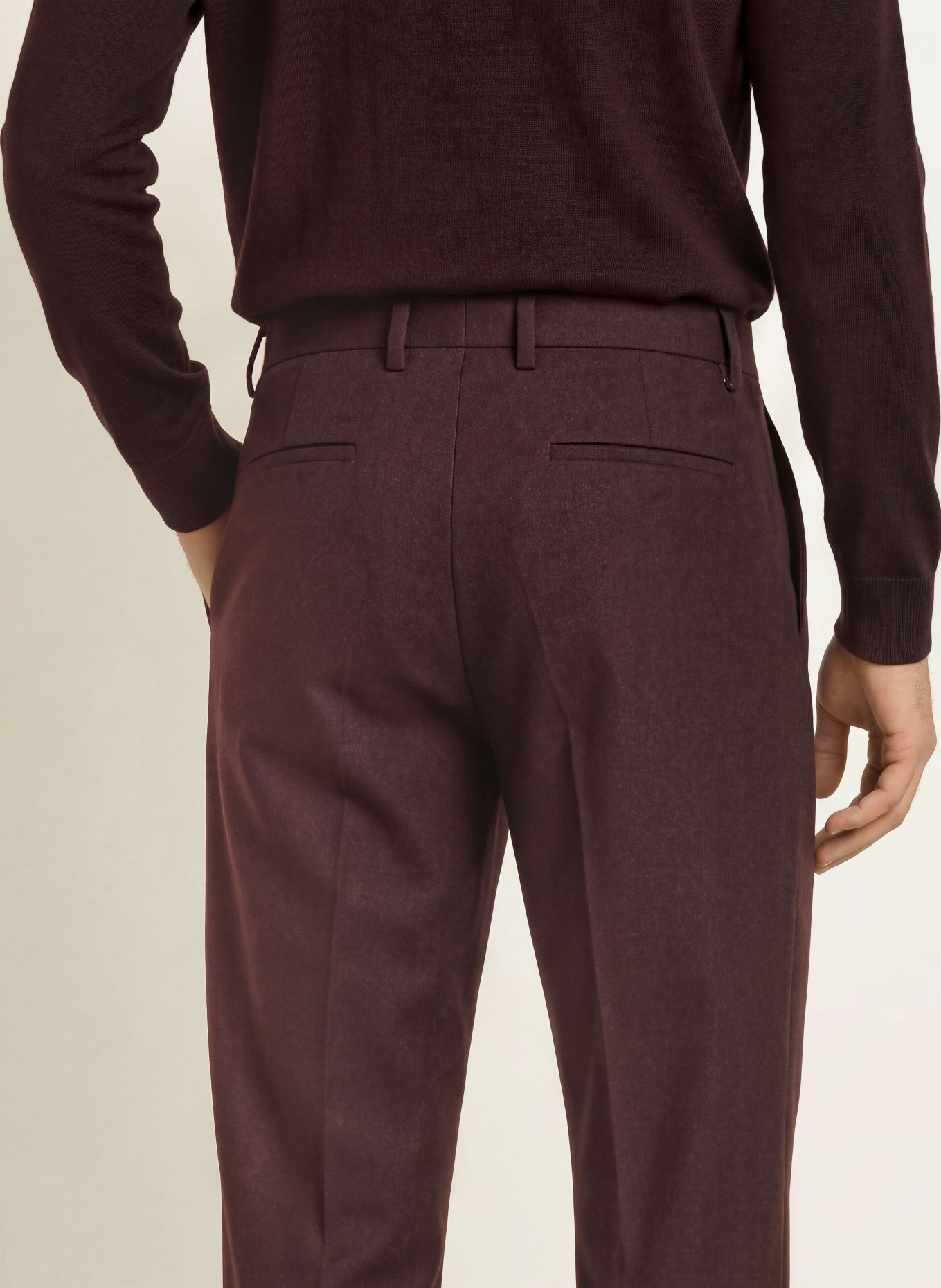 ROY ROBSON Anzughose Slim Fit: A601 DARK RED