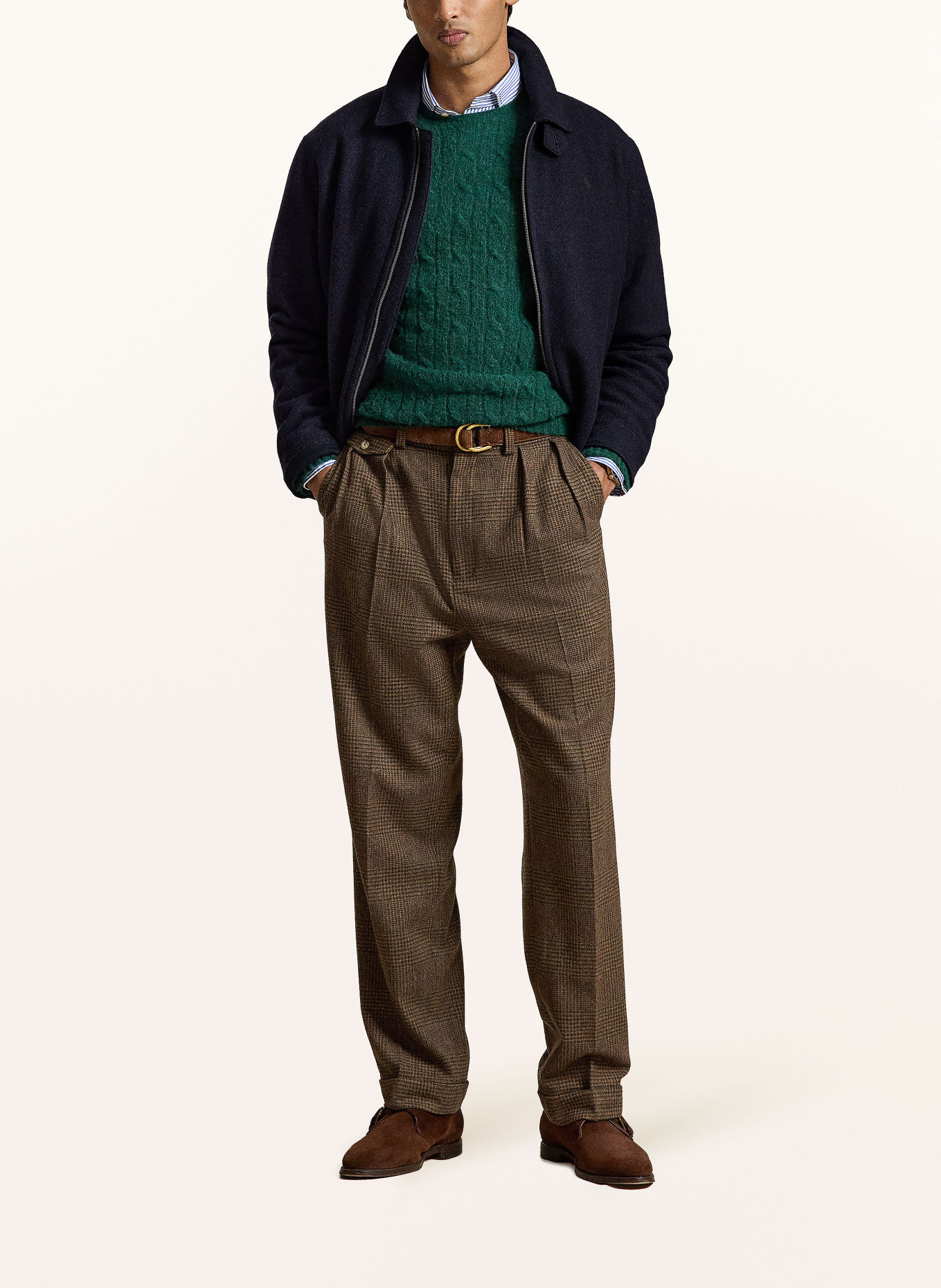 POLO RALPH LAUREN Jacket: DARK BLUE
