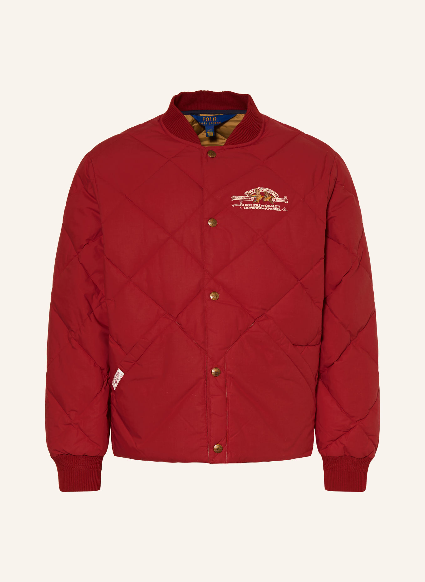 POLO RALPH LAUREN Daunenjacke: ROT