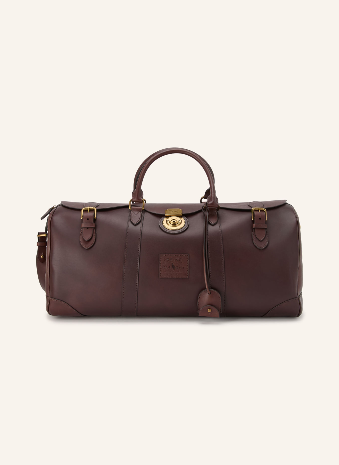 POLO RALPH LAUREN Weekendtassen: MARRON FONCÉ / GOUD