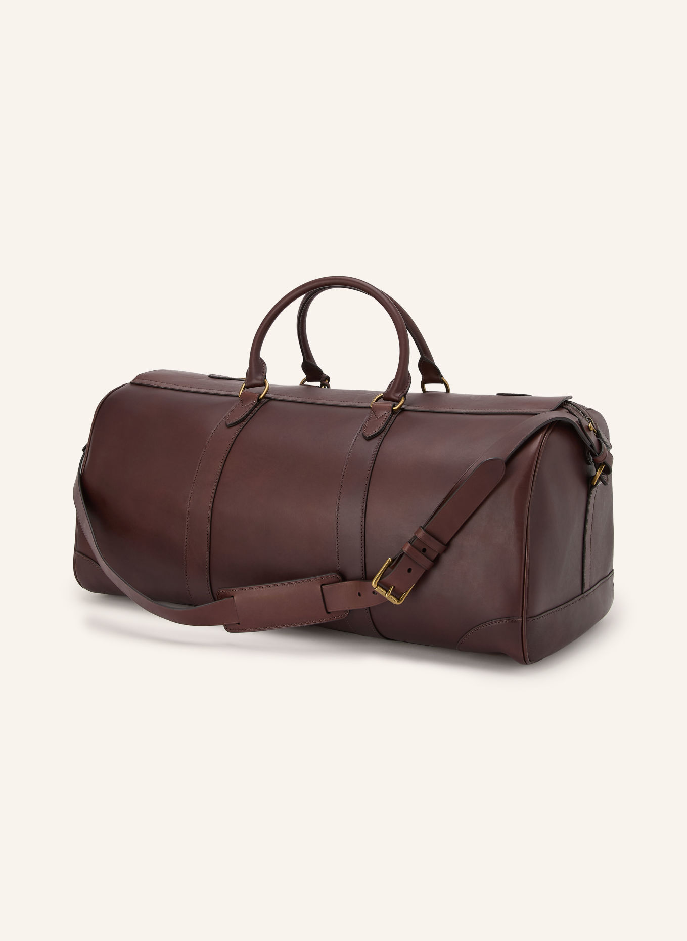 POLO RALPH LAUREN Weekendtassen: MARRON FONCÉ / GOUD