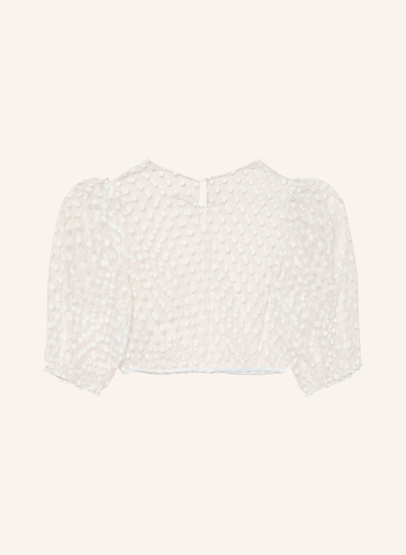 Heimatglück Tracht Dirndlblouse FLORA: WIT