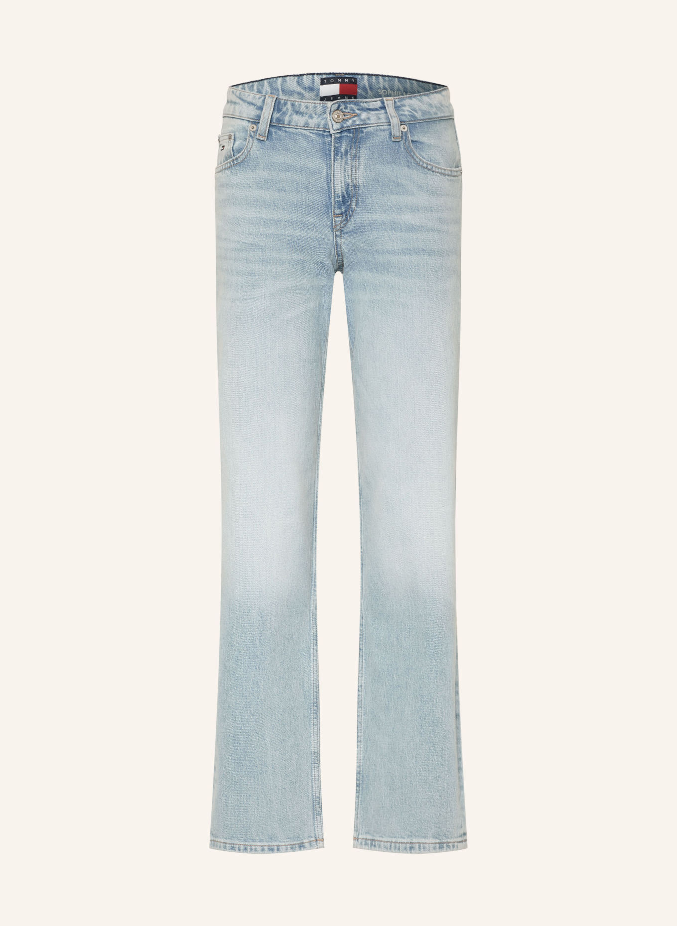 TOMMY JEANS Straight jeans SOPHIE LOW STRAIGHT: 1AB Denim Light