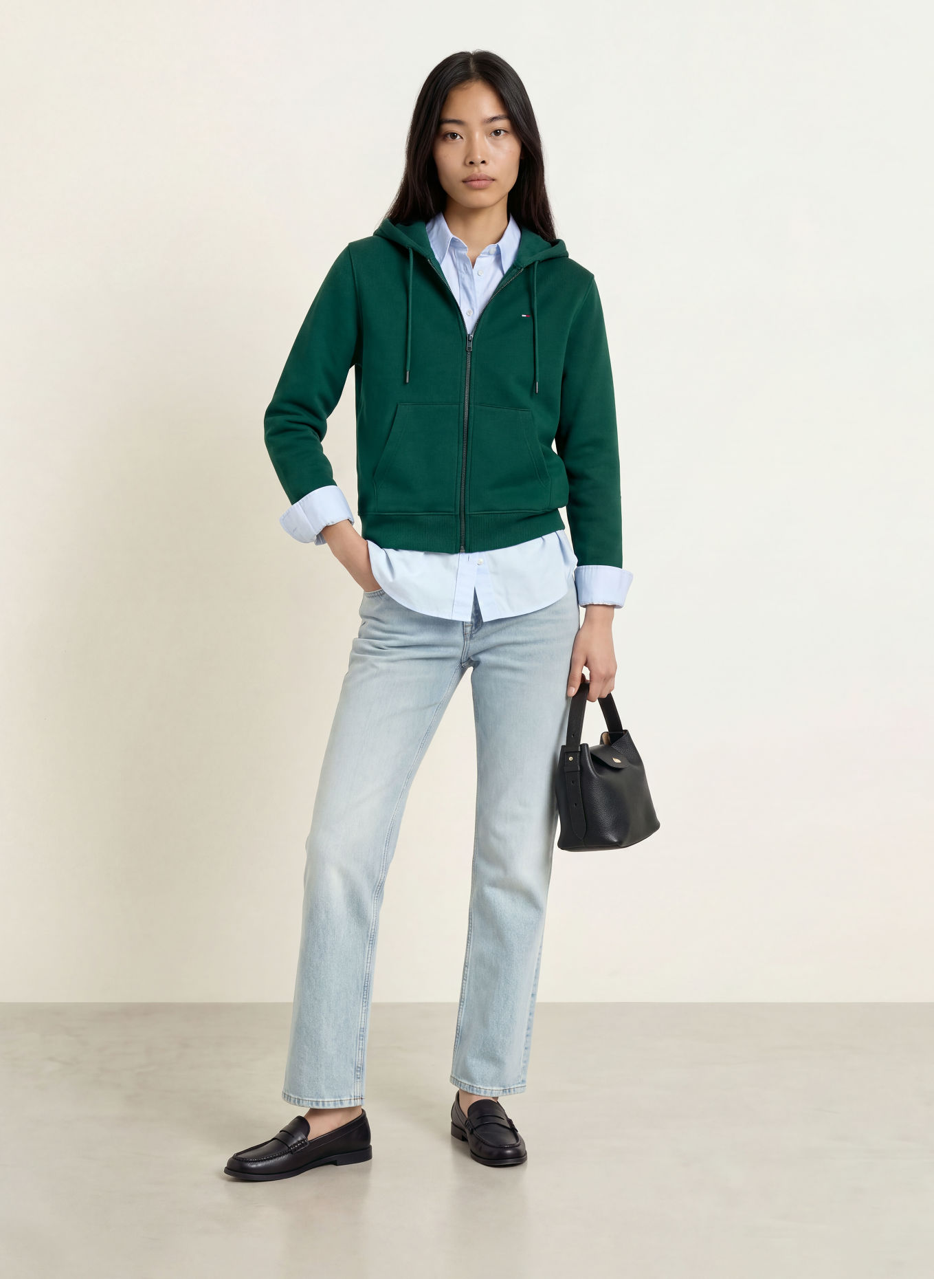 TOMMY JEANS Straight jeans SOPHIE LOW STRAIGHT: 1AB Denim Light