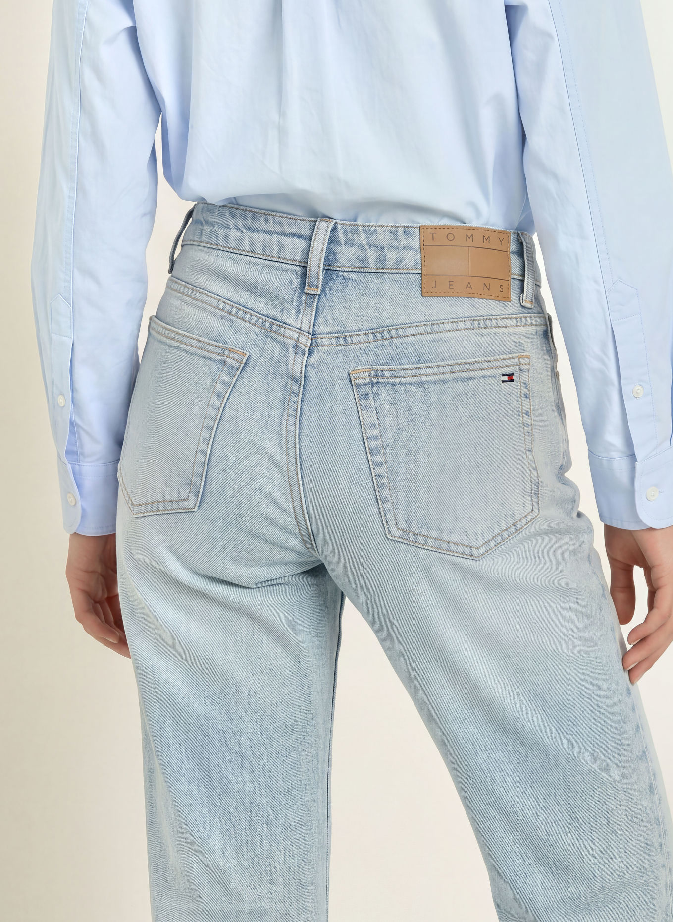 TOMMY JEANS Straight jeans SOPHIE LOW STRAIGHT: 1AB Denim Light