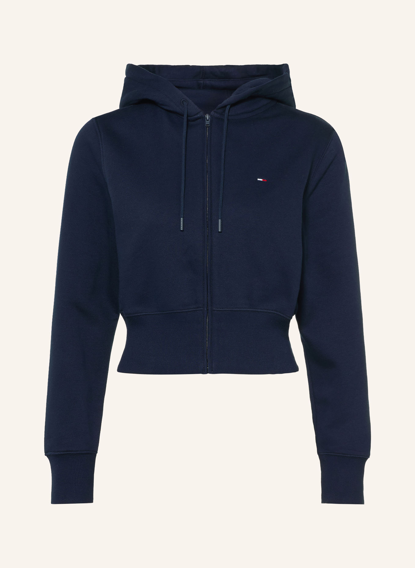 TOMMY JEANS Zip-up sweatshirt: DARK BLUE