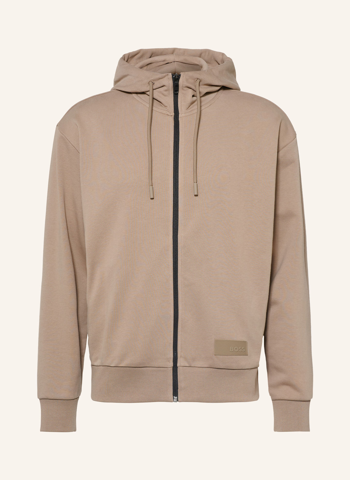 BOSS Sweat zippé: OLIVE