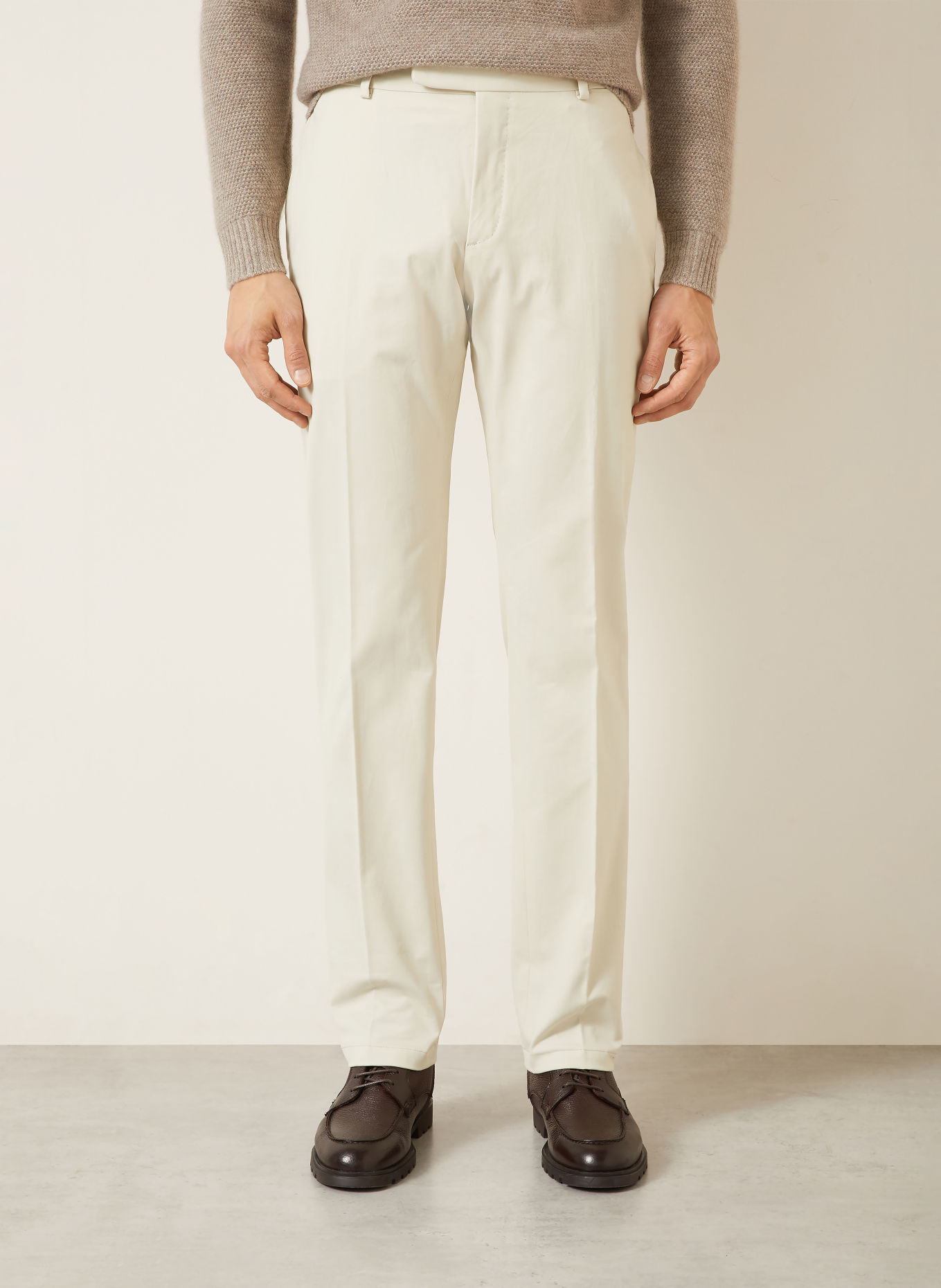 Brioni Chino CORTONA Regular Fit: CREME