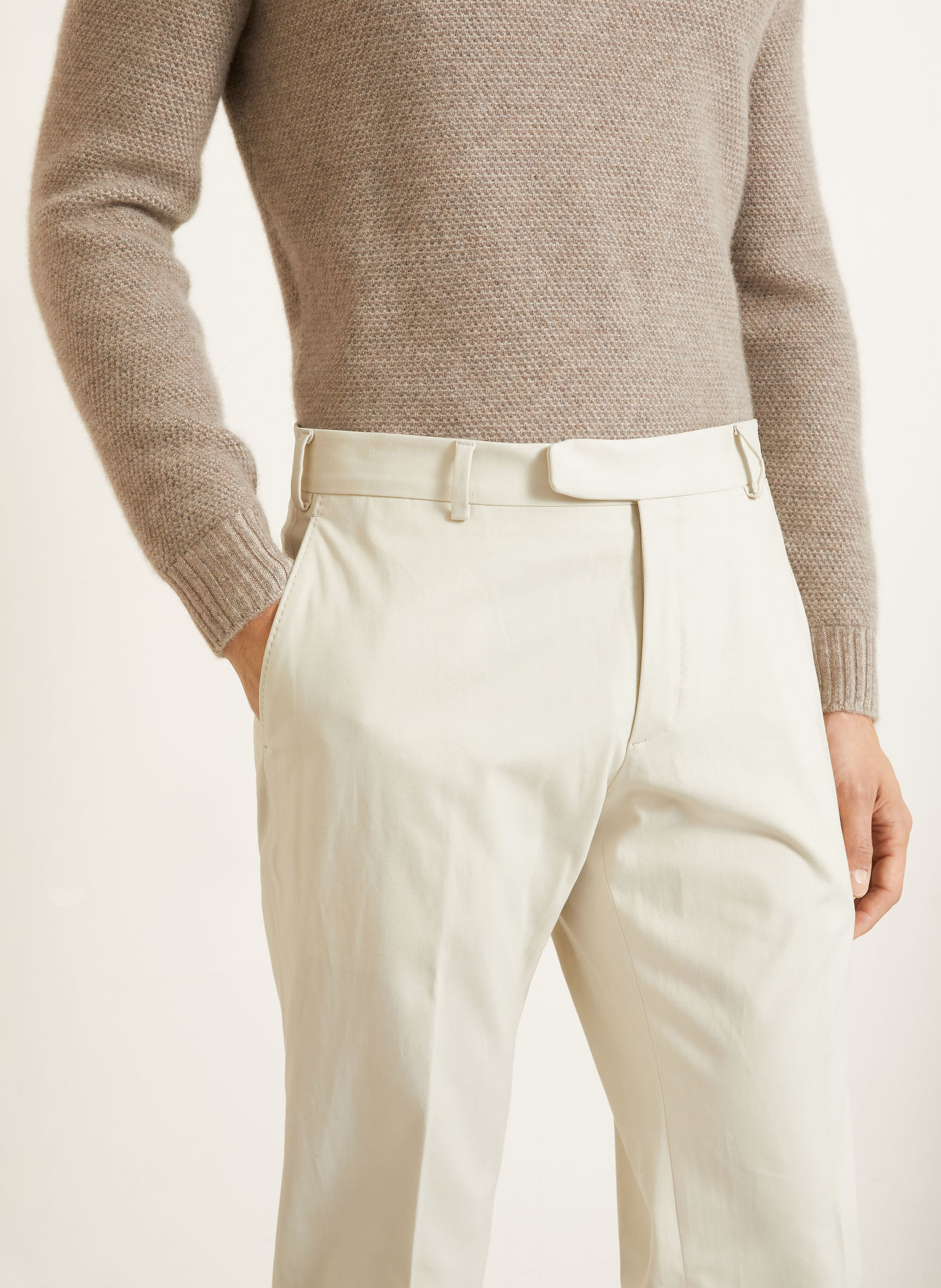 Brioni Chino CORTONA Regular Fit: CREME