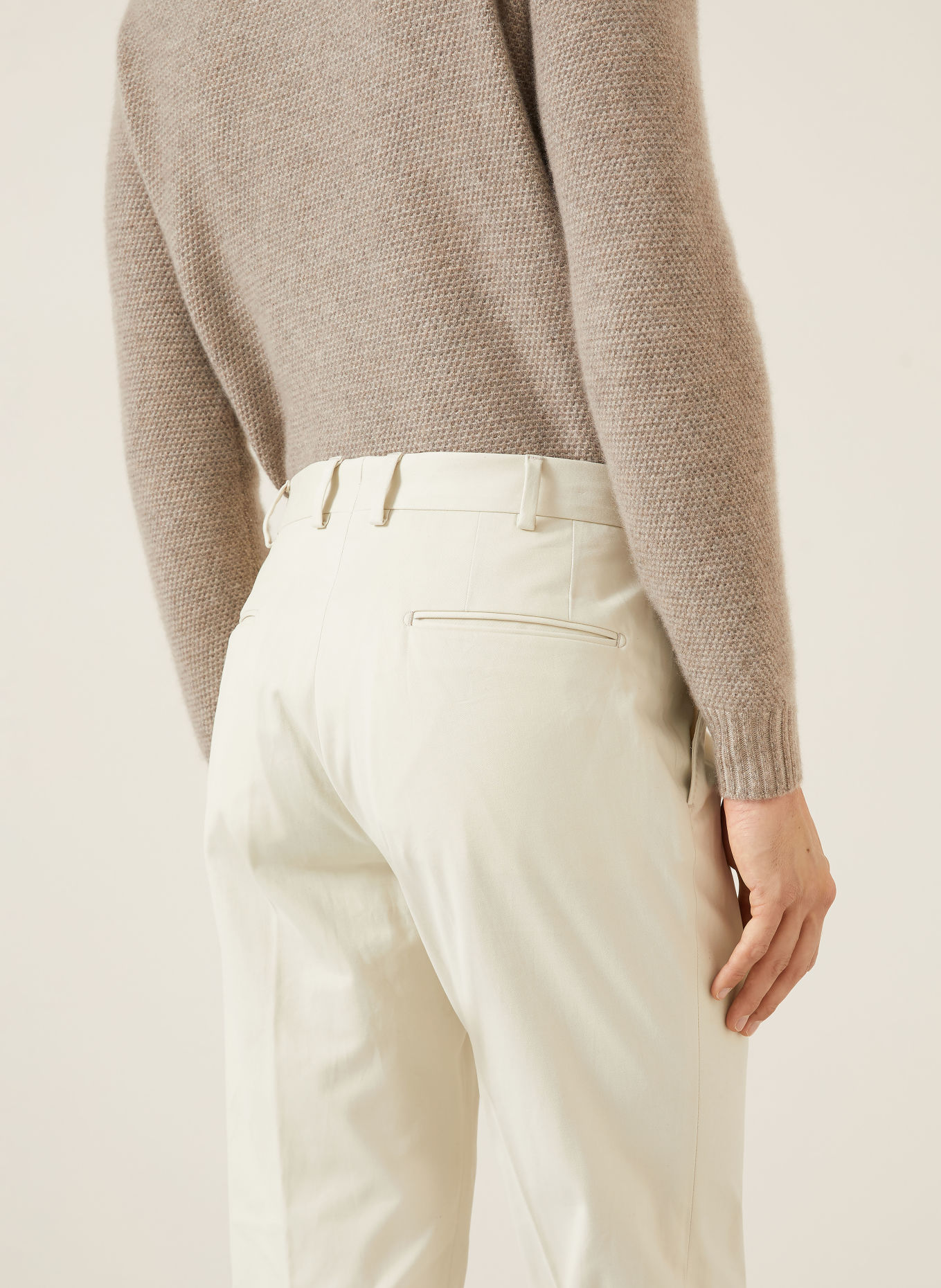 Brioni Chino CORTONA Regular Fit: CREME