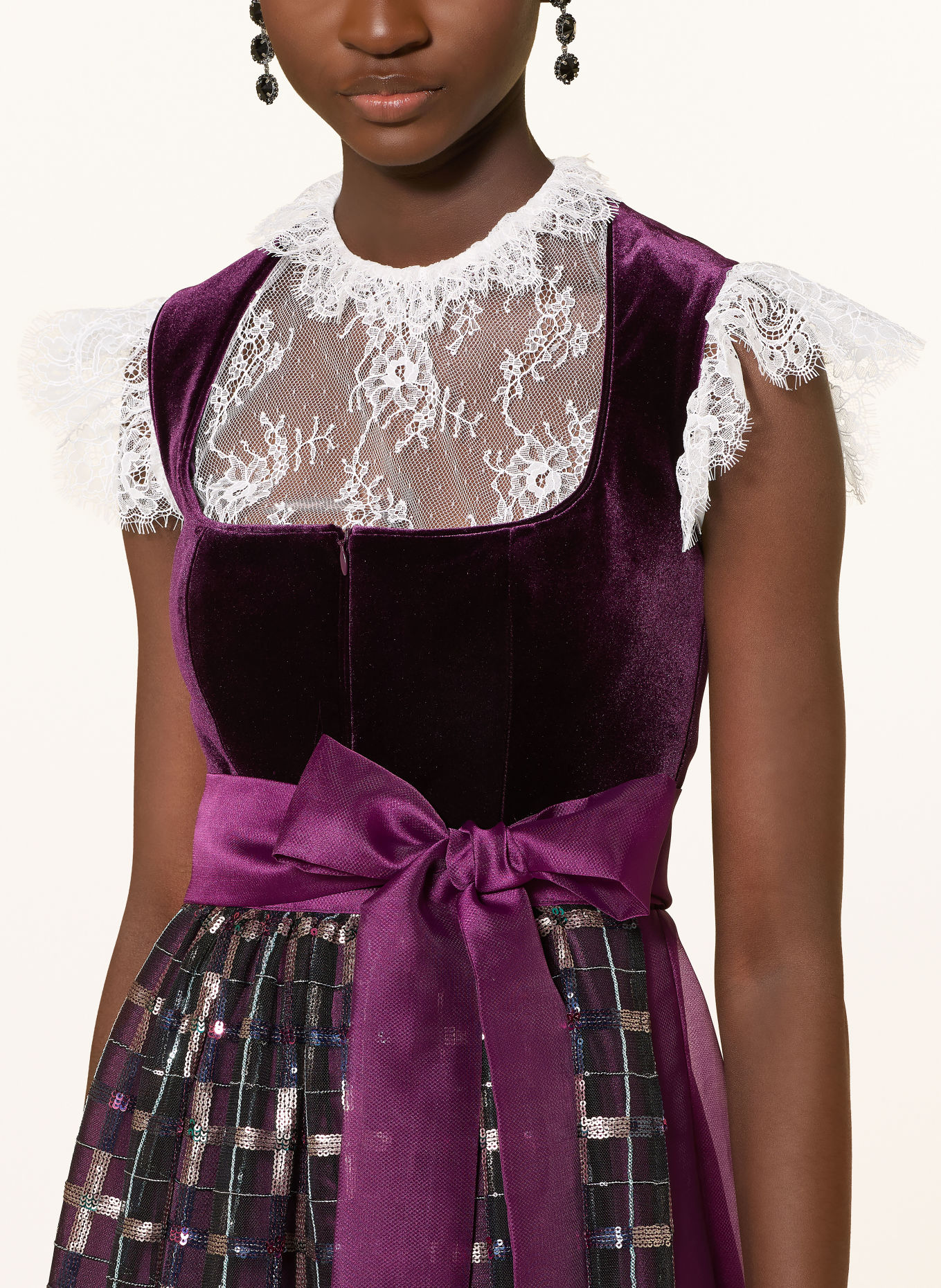 TALBOT RUNHOF Dirndlblouse: WIT