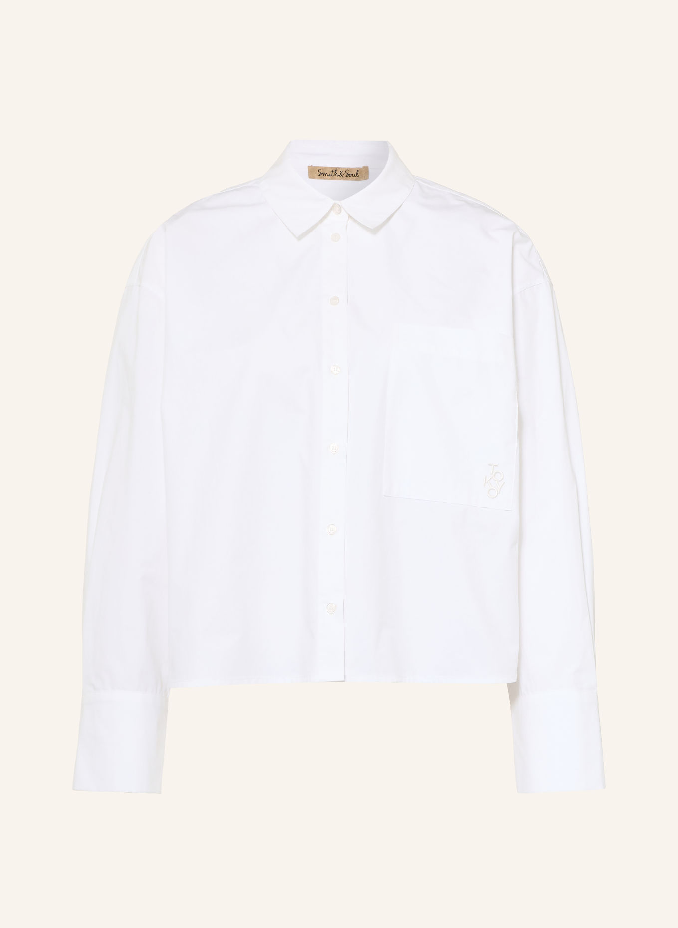 Smith & Soul Hemdbluse: WEISS