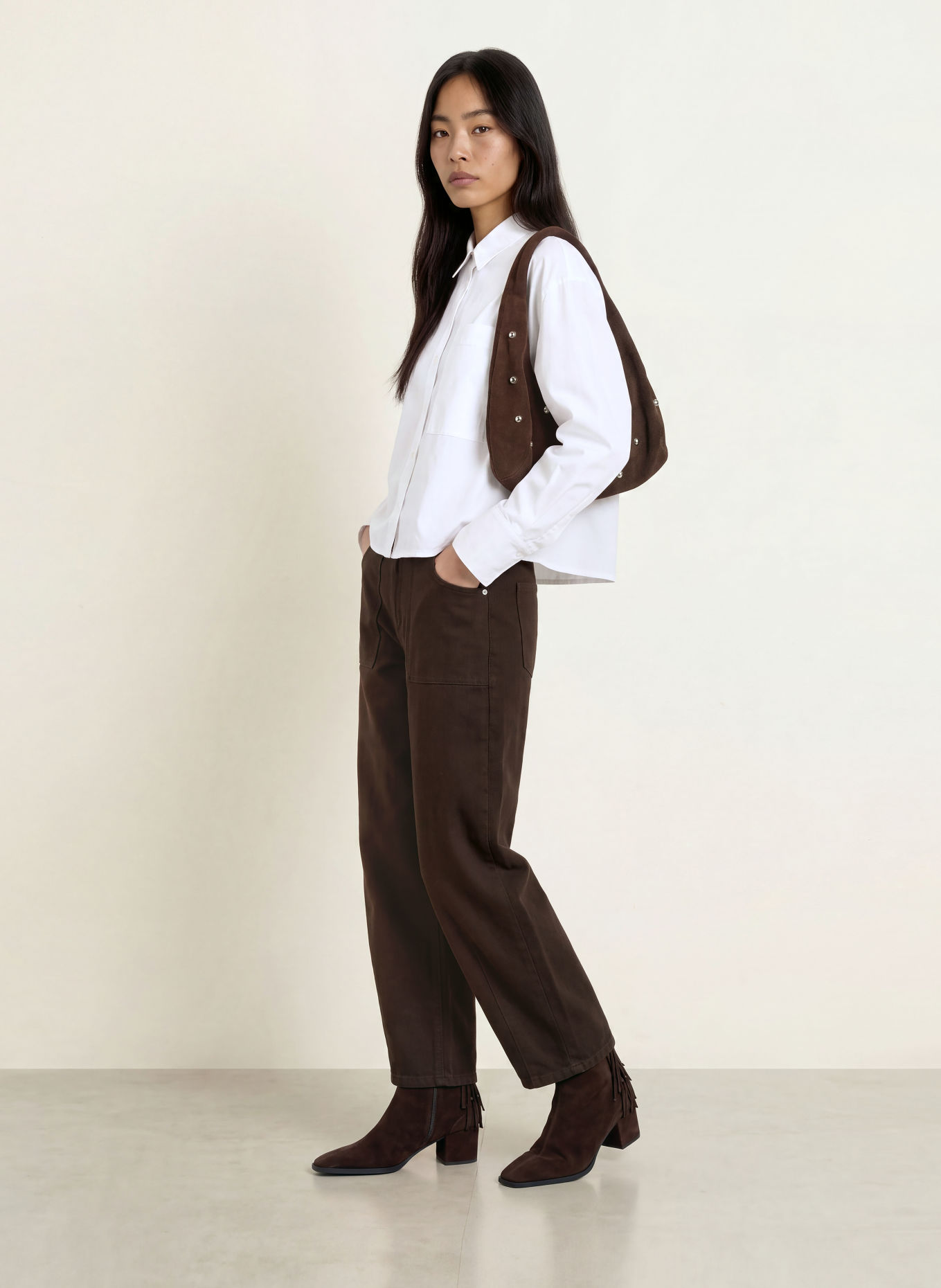 Smith & Soul Hemdbluse: WEISS