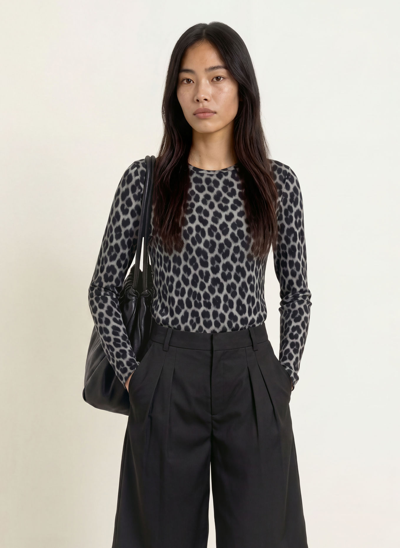Smith & Soul Longsleeve: GRIJS / ZWART