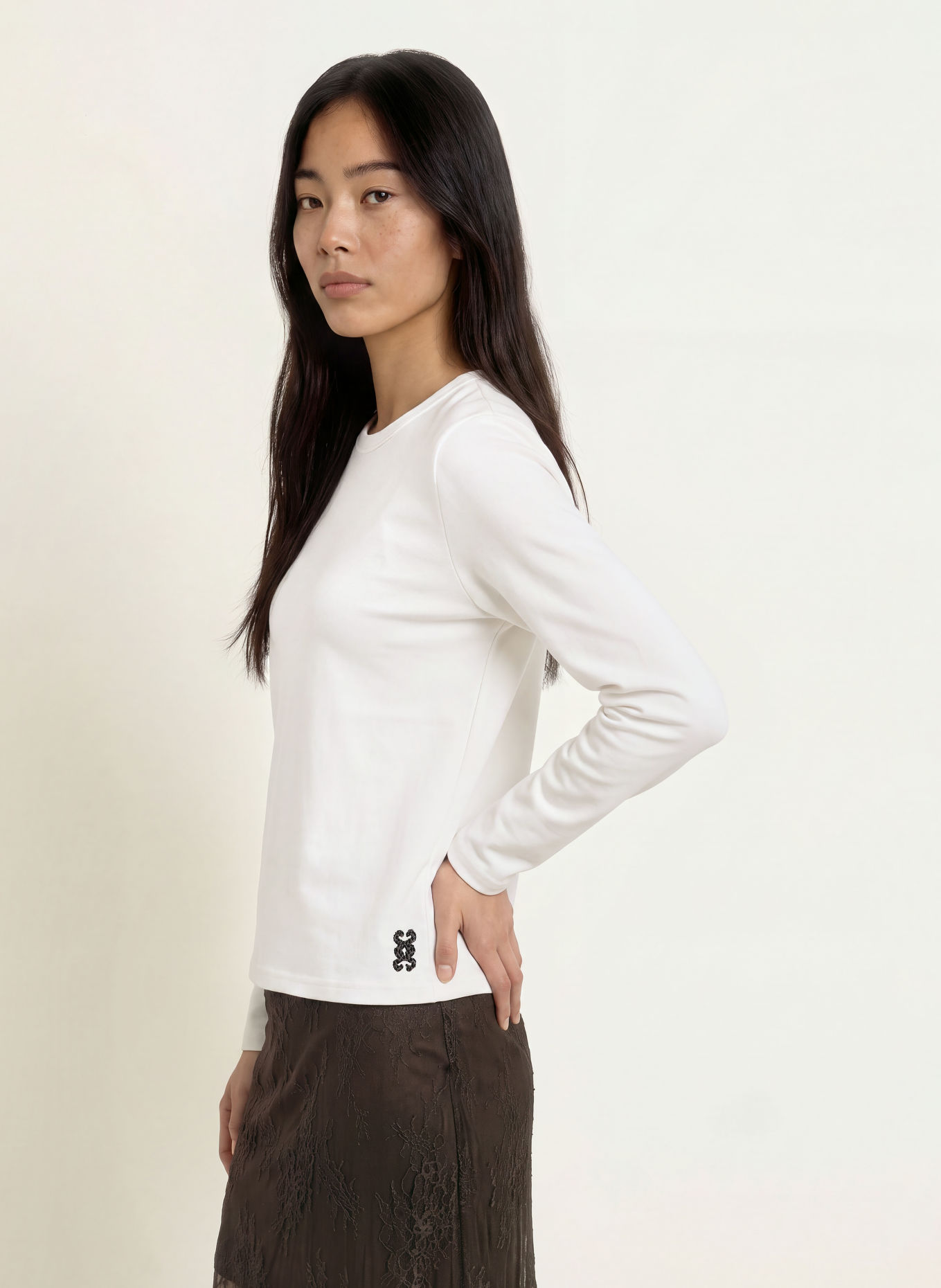Smith & Soul Longsleeve: CREME