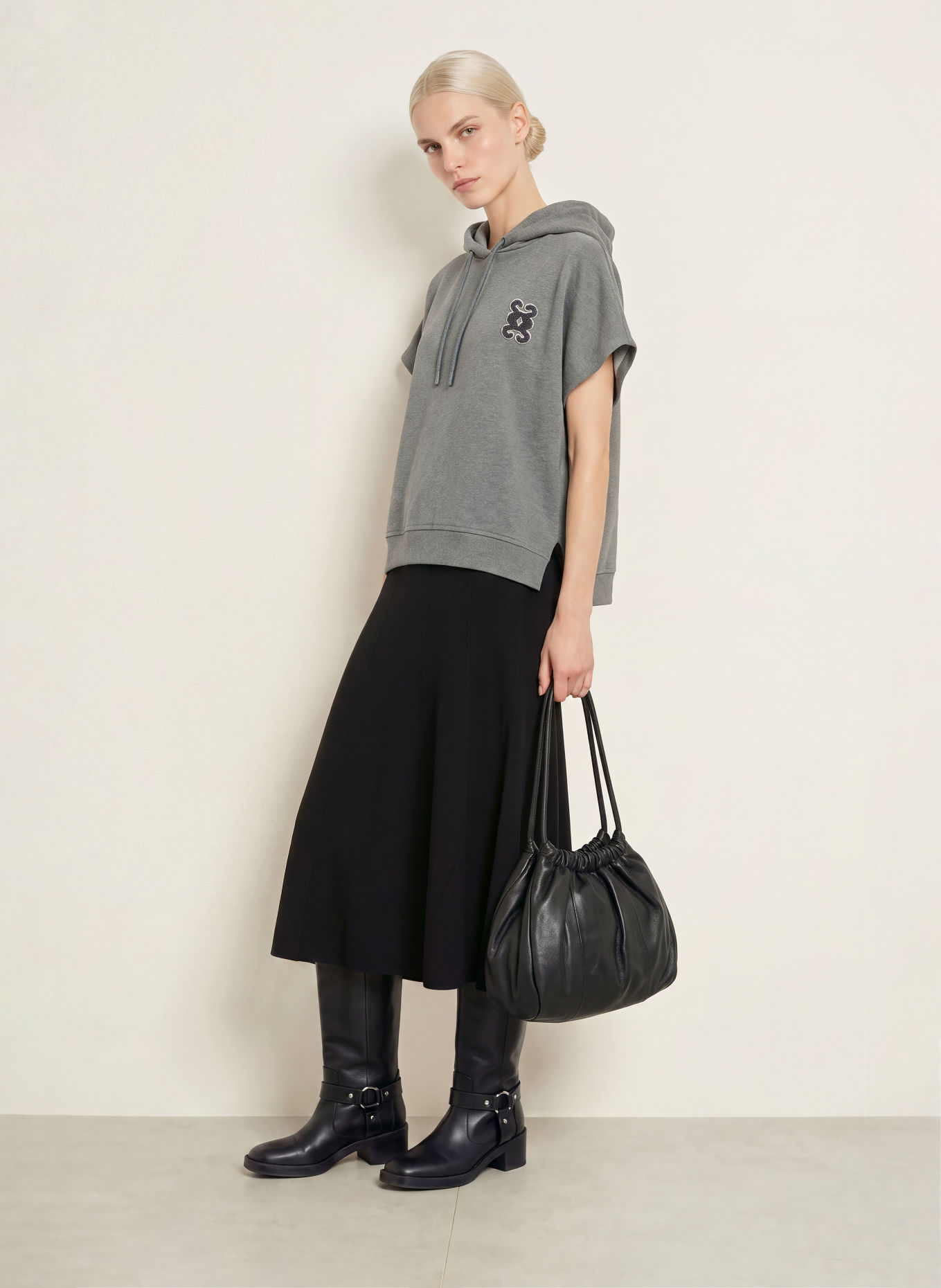 Smith & Soul Oversized-Sweatshirt: GRIJS