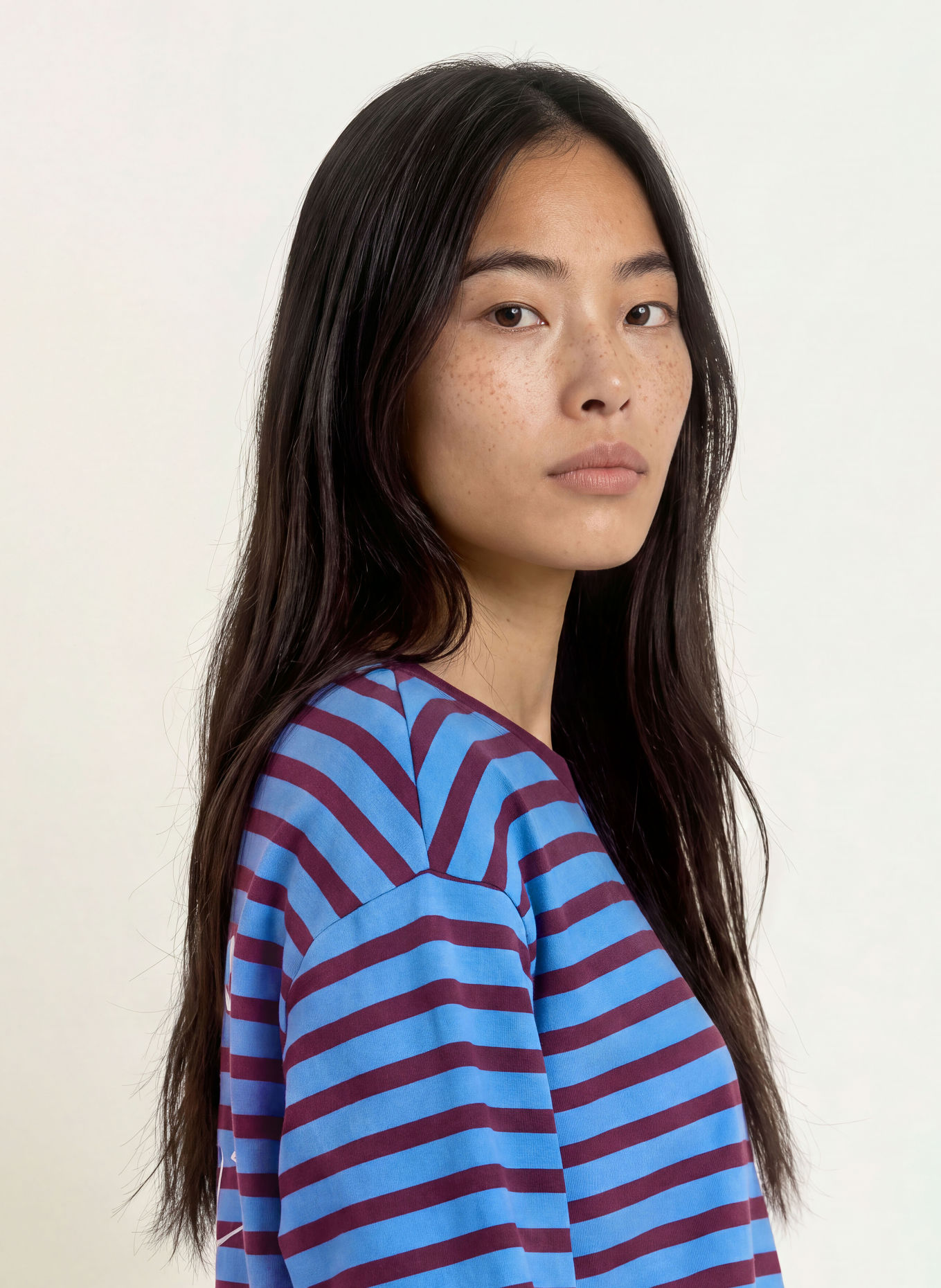 Smith & Soul Sweatshirt: BLAUW / DONKERROOD