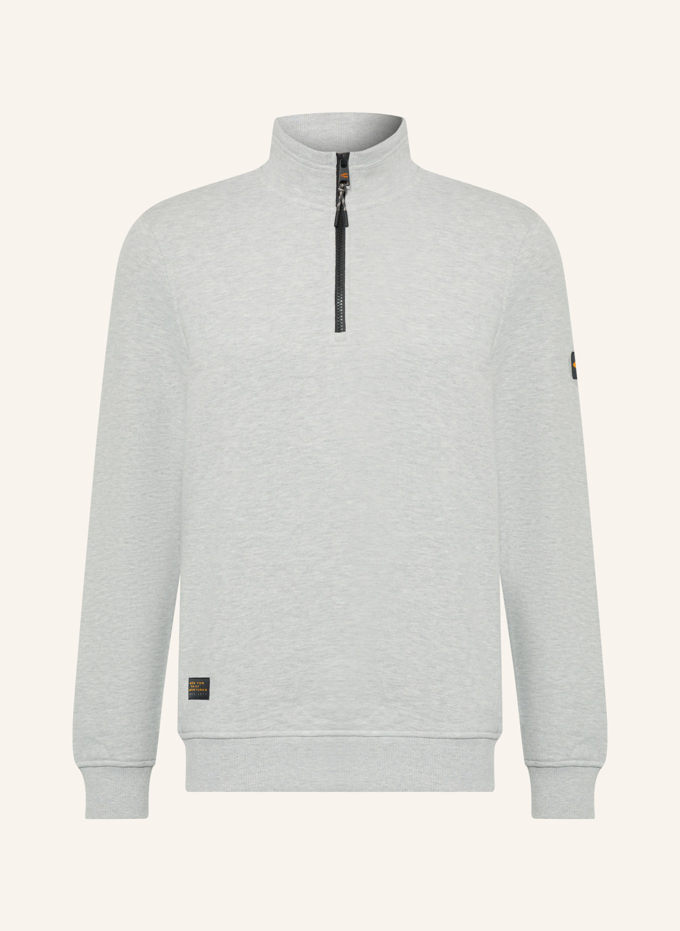camel active Sweat-Troyer: HELLGRAU
