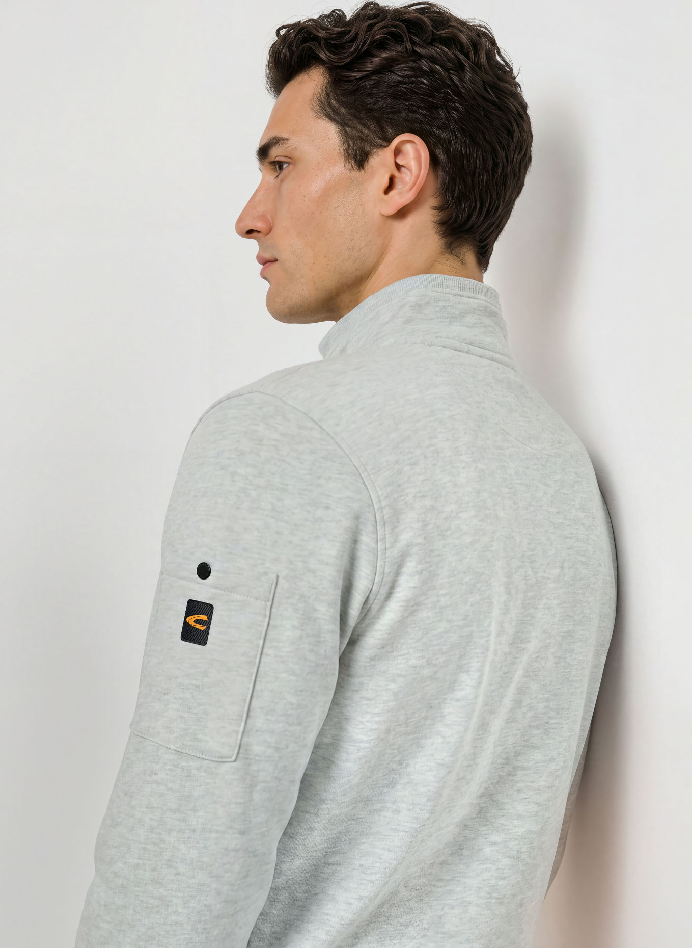 camel active Sweat-Troyer: HELLGRAU