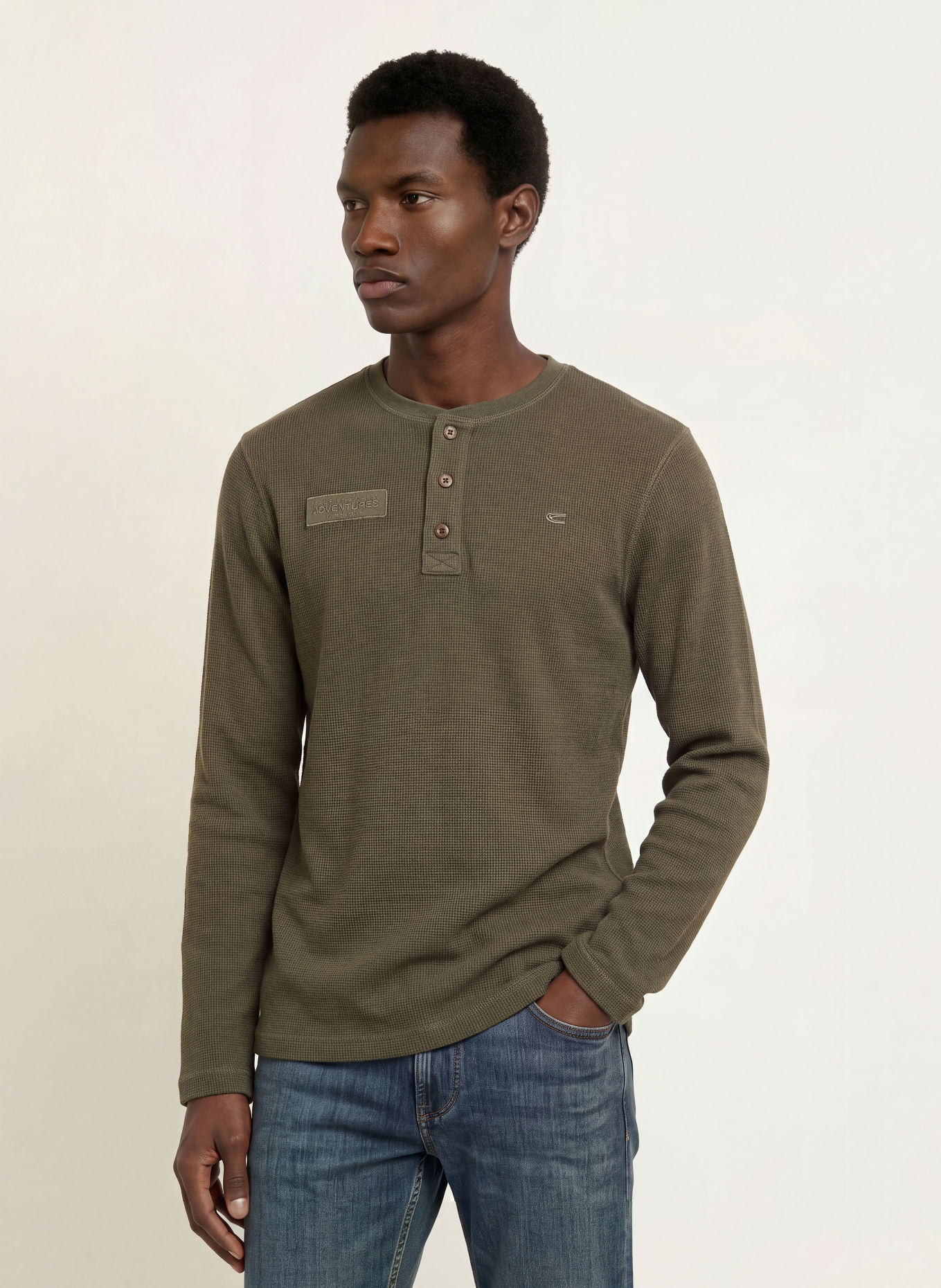 camel active Longsleeve: KHAKI