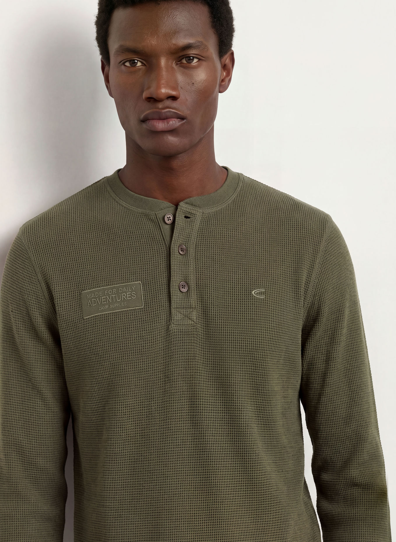 camel active Longsleeve: KHAKI
