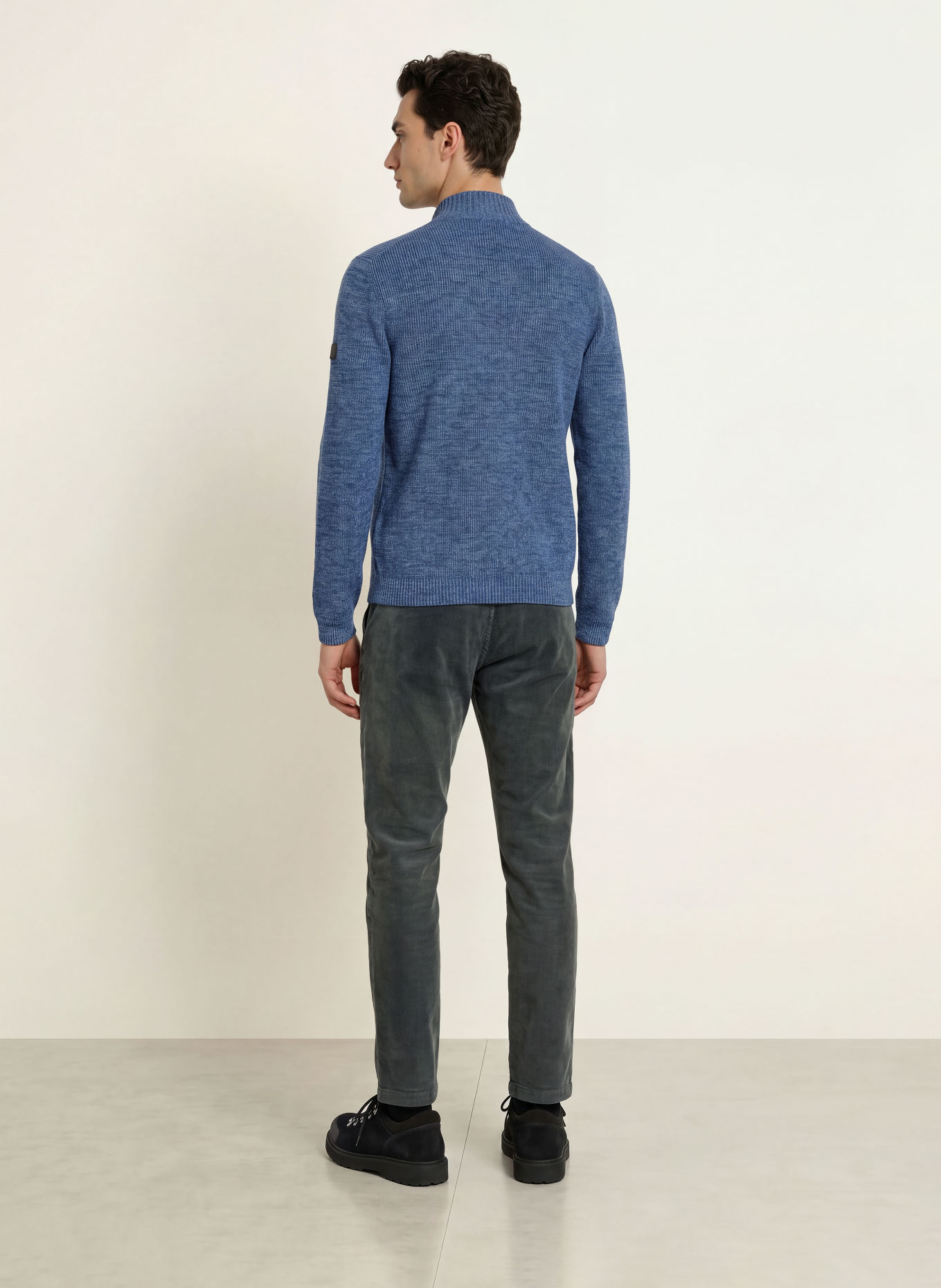 camel active Cardigan: ALBASTRU / ALBASTRU DESCHIS