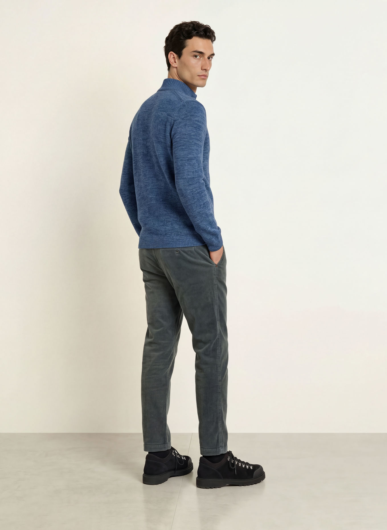 camel active Cardigan: ALBASTRU / ALBASTRU DESCHIS
