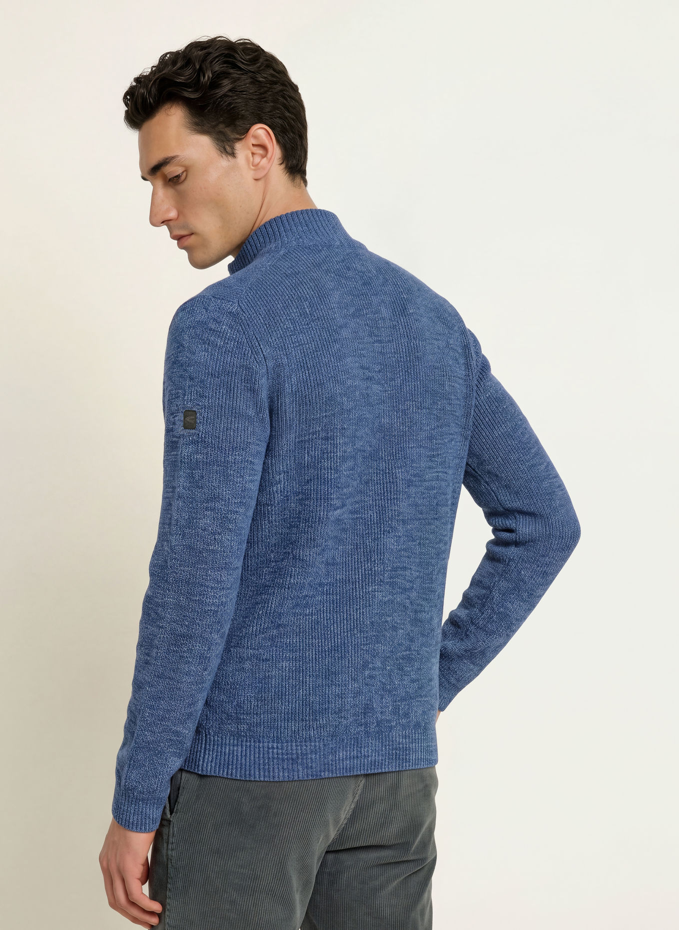 camel active Cardigan: ALBASTRU / ALBASTRU DESCHIS