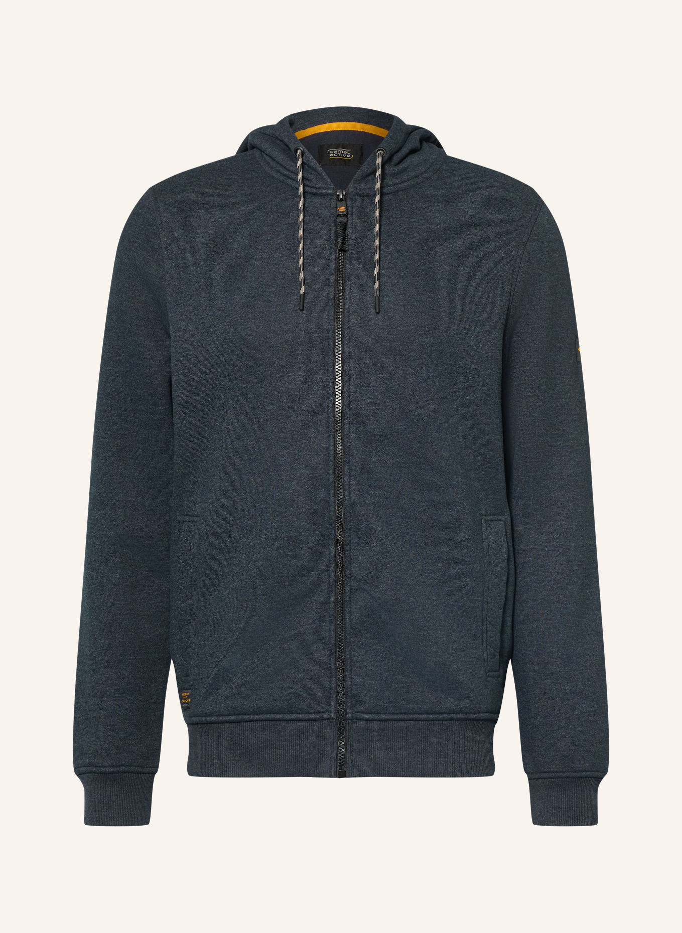 camel active Zip-up sweatshirt: DARK GRAY