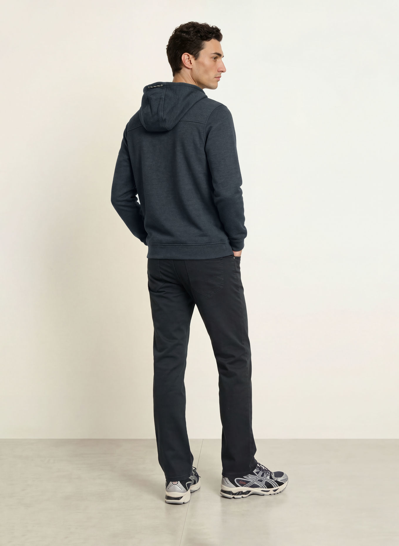 camel active Zip-up sweatshirt: DARK GRAY