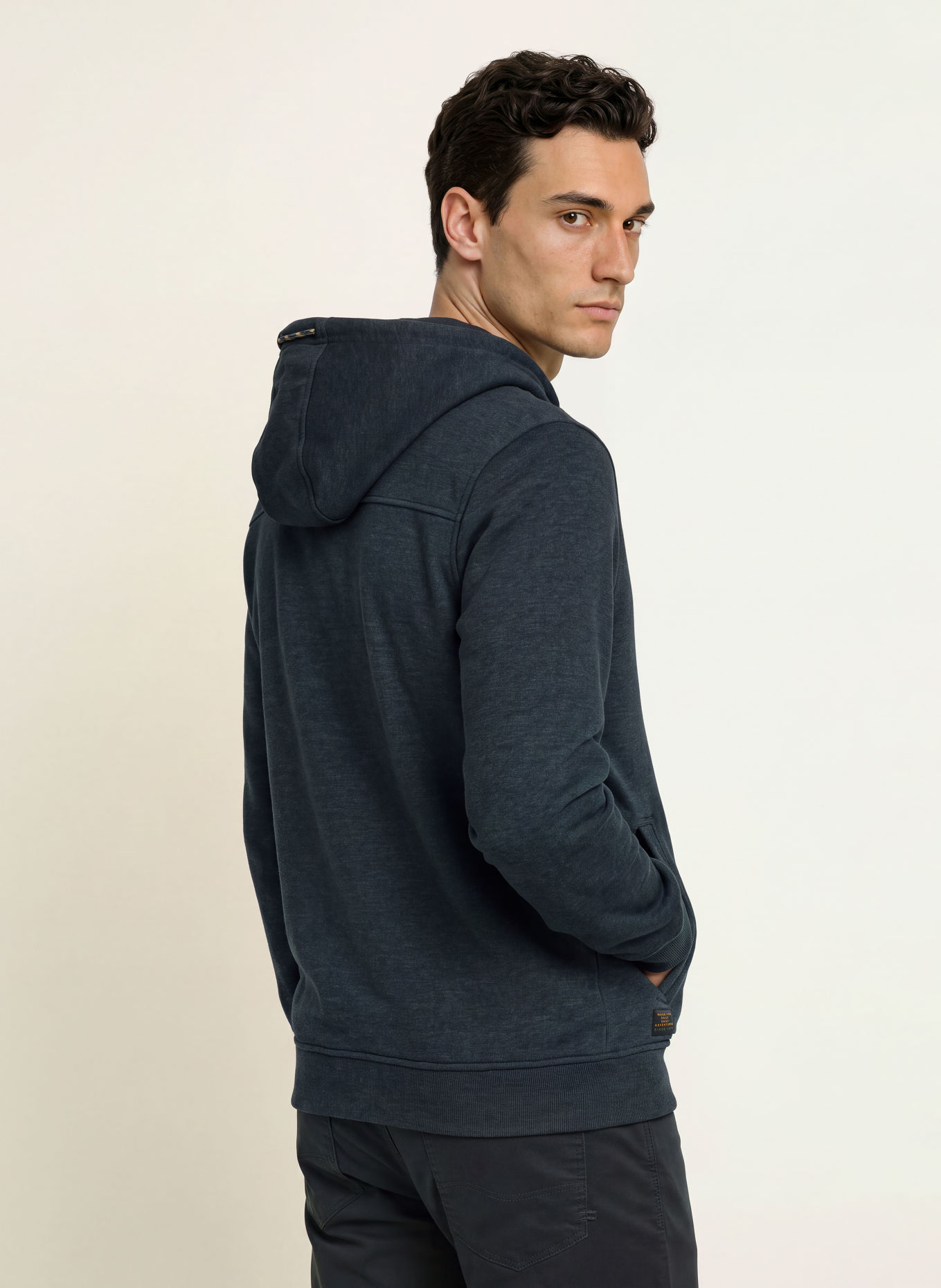 camel active Zip-up sweatshirt: DARK GRAY