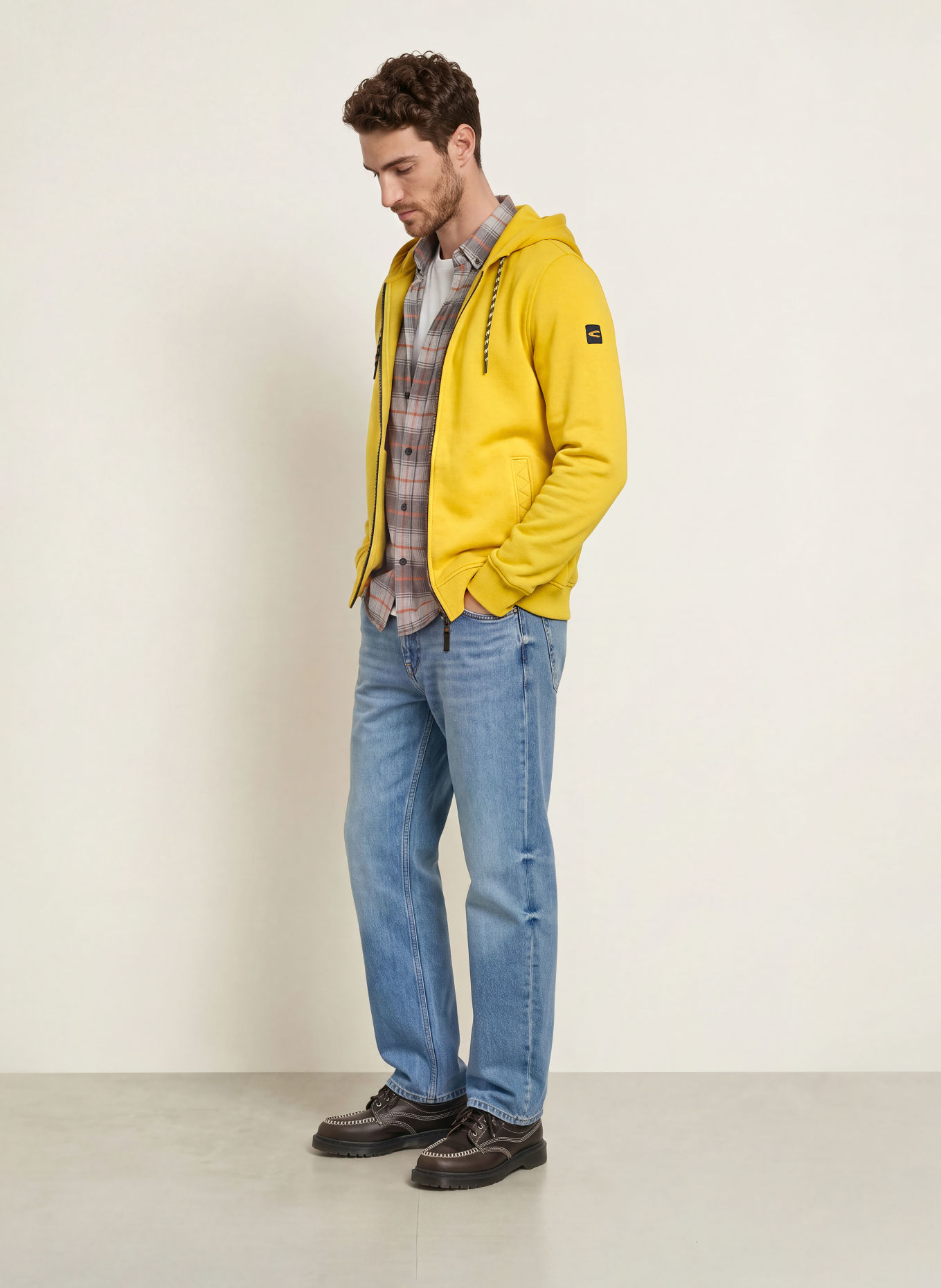 camel active Sweatvest: LICHTGROEN