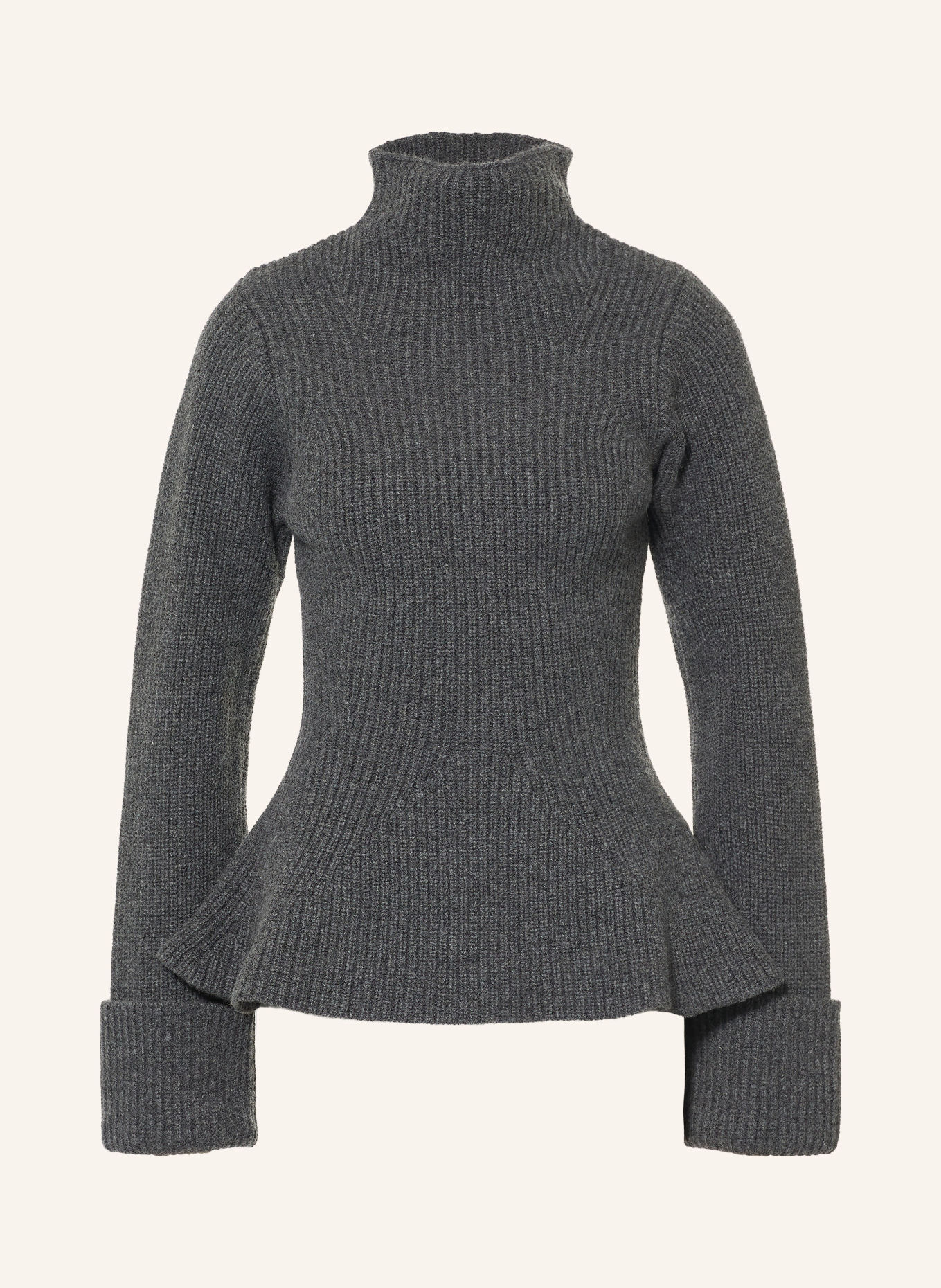 RHÚNE Pullover MAREN: DUNKELGRAU