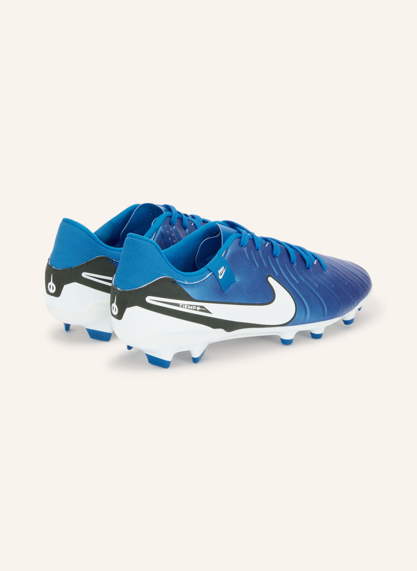Nike Fußballschuhe LEGEND 10 ACADEMY FG/MG: BLAU / WEISS