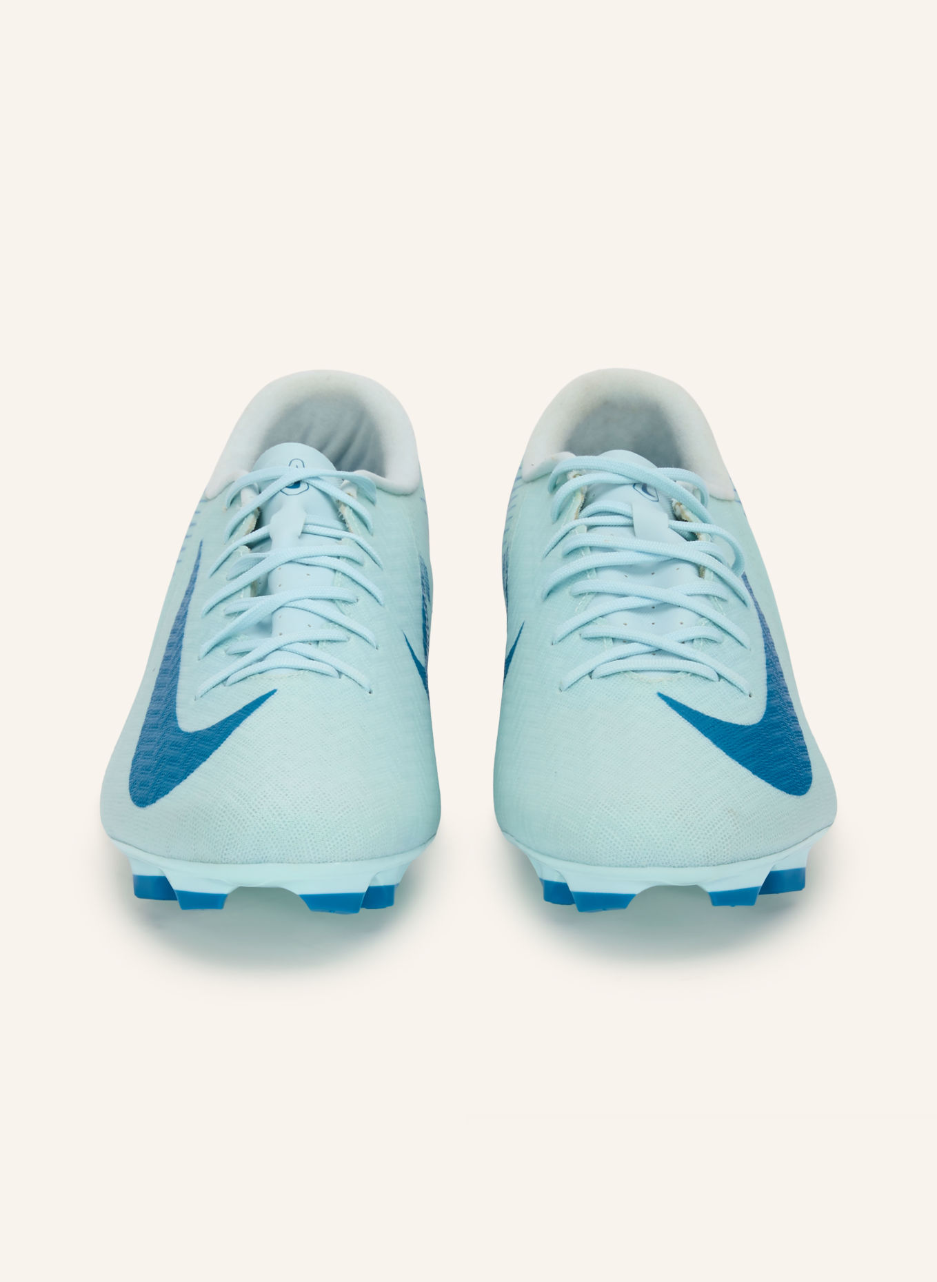 Nike Fußballschuhe ZOOM VAPOR 16 ACADEMY FG/MG: HELLBLAU / BLAU