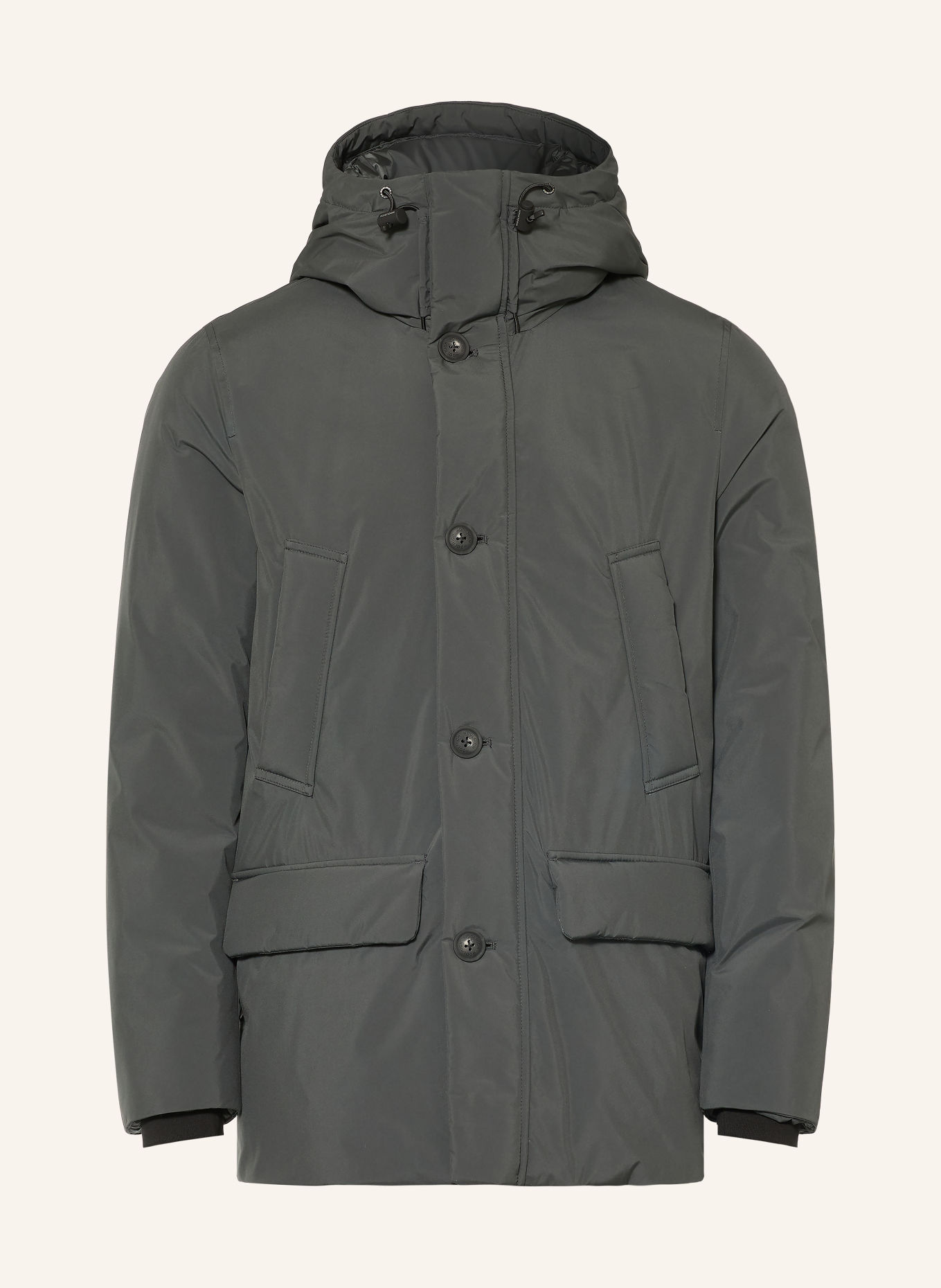 WOOLRICH Daunenparka CLOUD: DUNKELGRAU