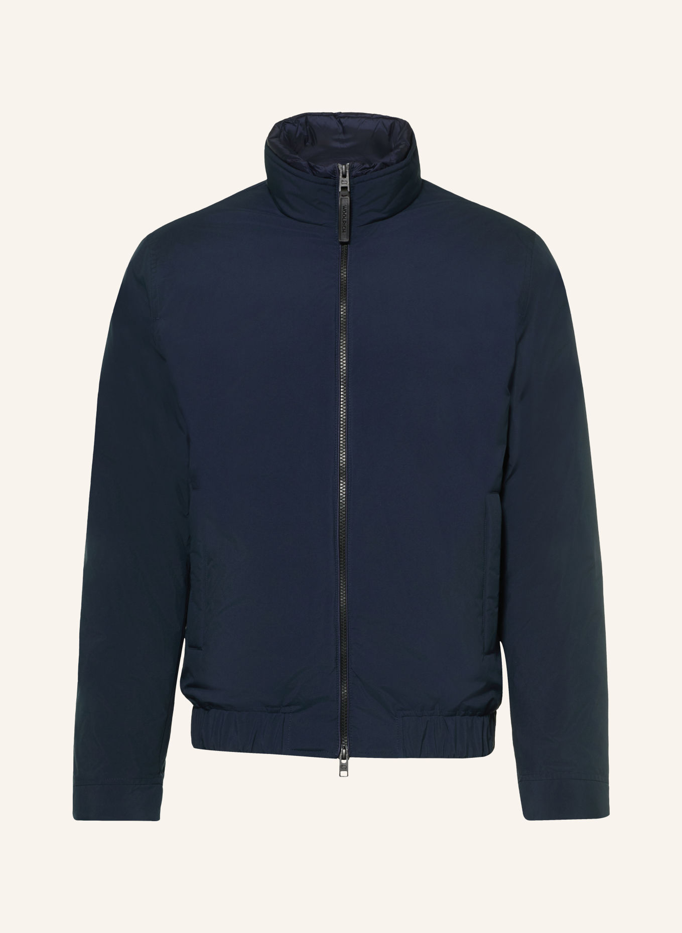WOOLRICH Lightweight donsjas CLOUD LEWIS: DONKERBLAUW