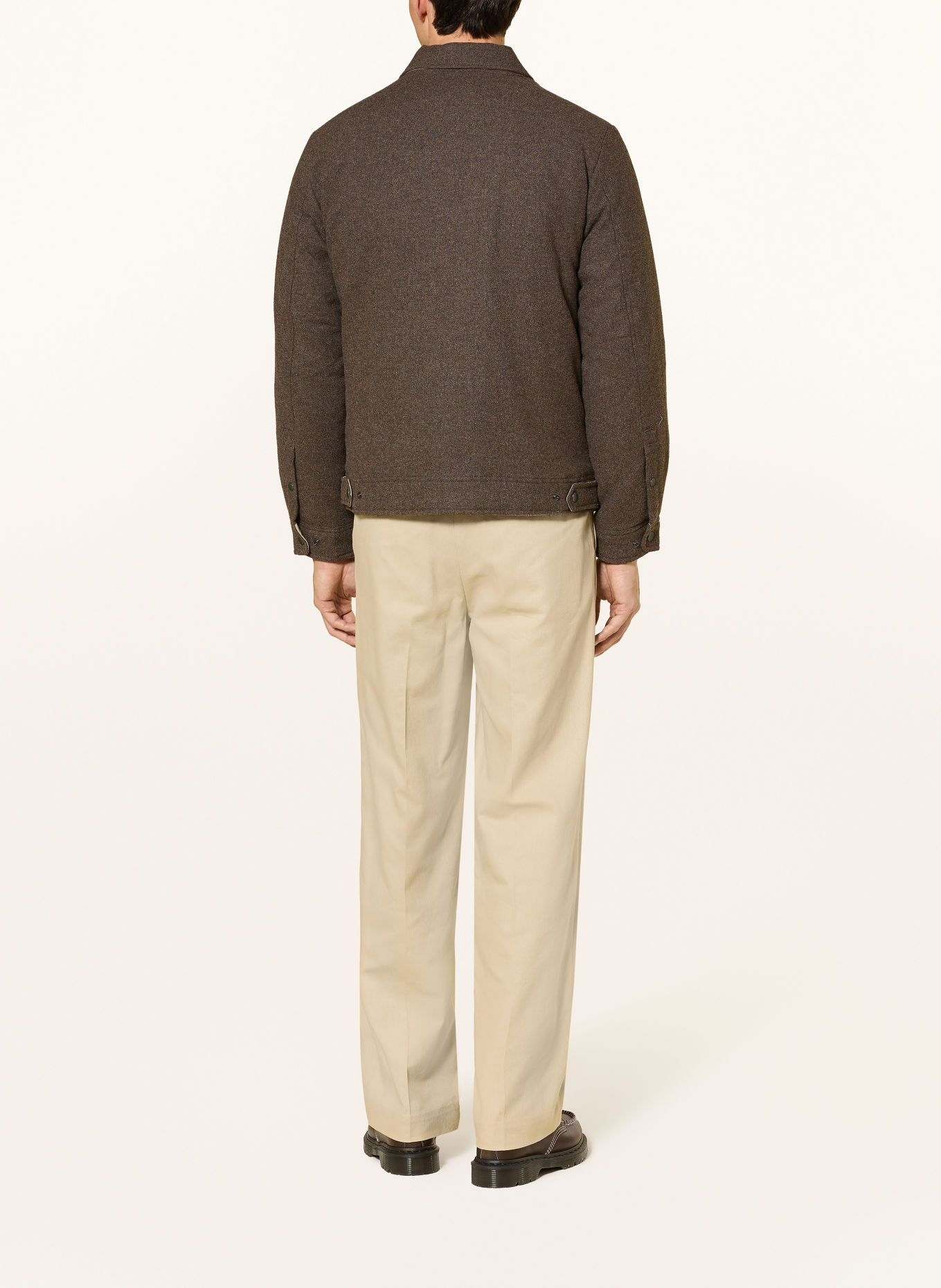 WOOLRICH Jachetă de exterior: GRI ÎNCHIS