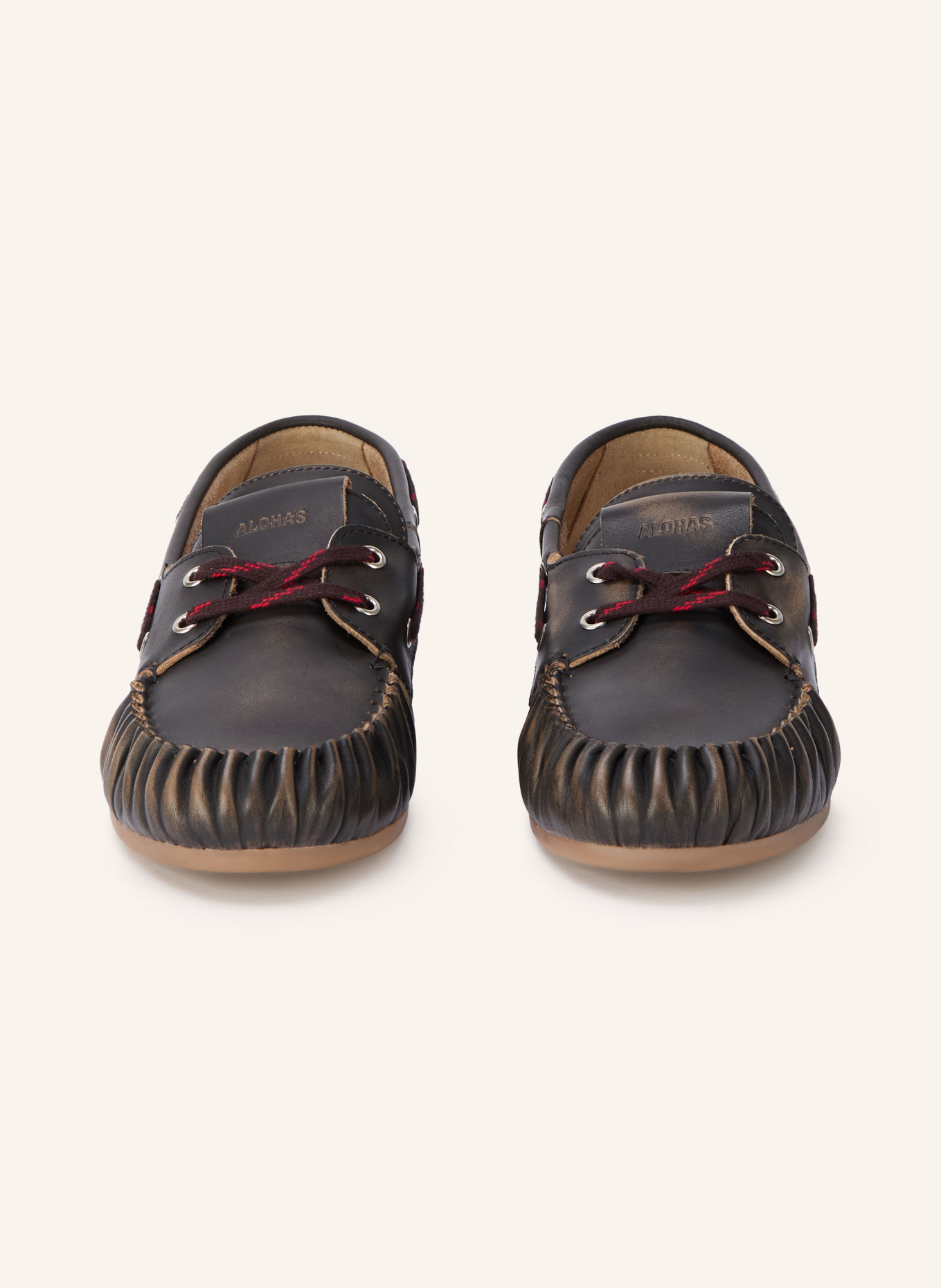 ALOHAS Bootschoenen ROWAN: MARRON FONCÉ