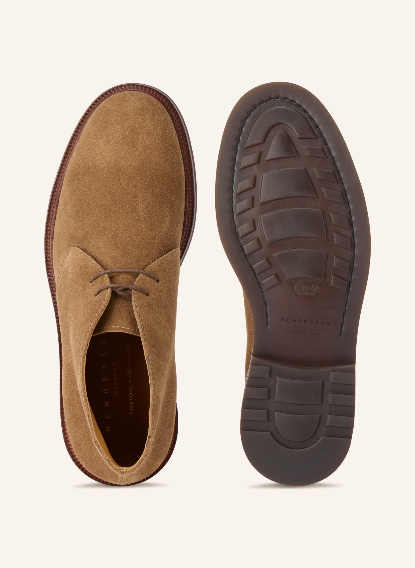 HENDERSON Schnürboots: CAMEL