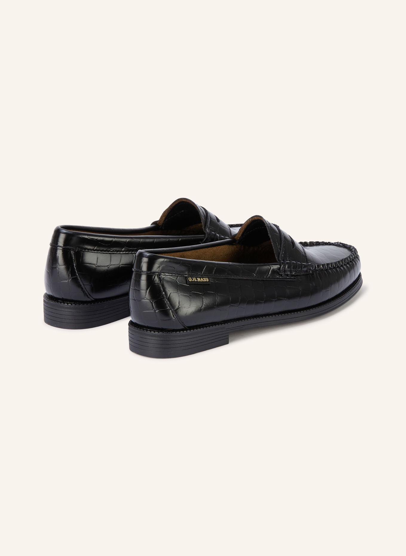 G.H.Bass Penny-Loafer EASY WEEJUN: SCHWARZ