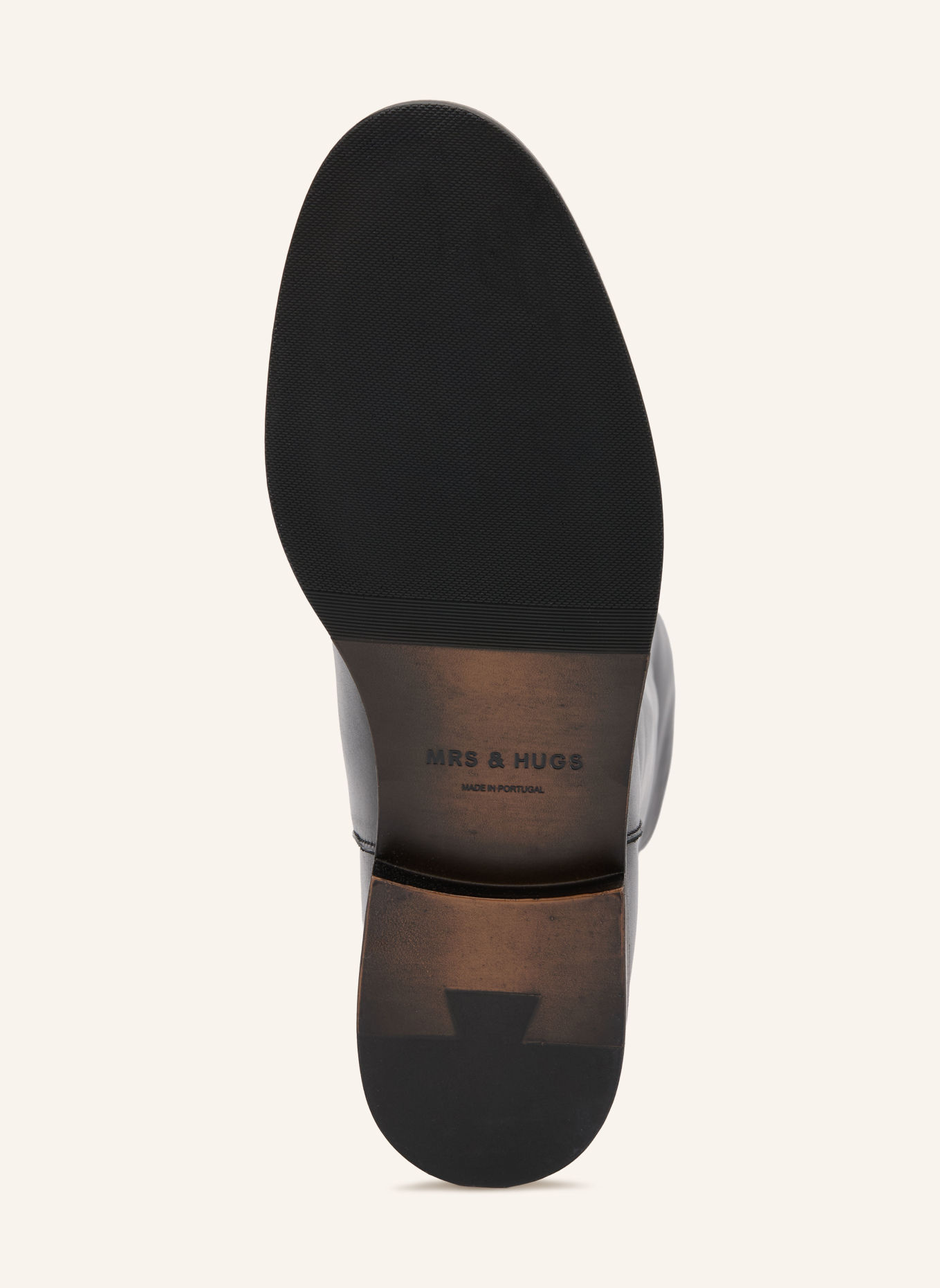 MRS & HUGS Boots: BLACK