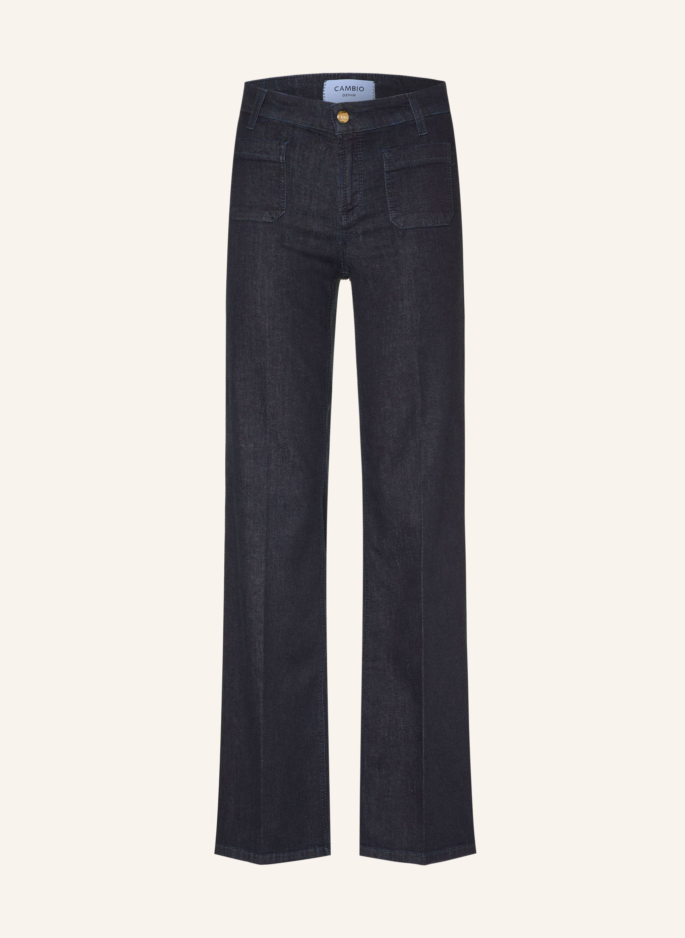 CAMBIO Jeansy flared AMARA: 5006 modern rinsed