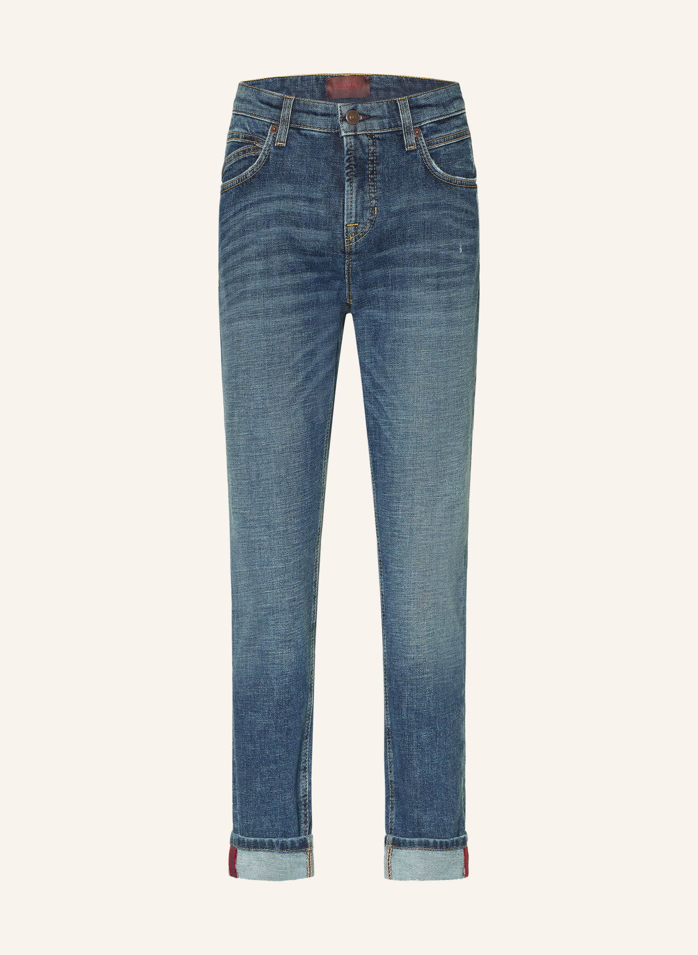 CAMBIO KERRY Mom jeans: 5034 dark cross