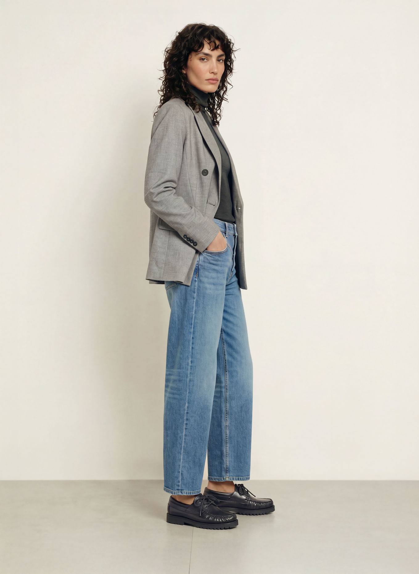 CAMBIO Barrell Jeans ORNELLA: 5205 cross worn used